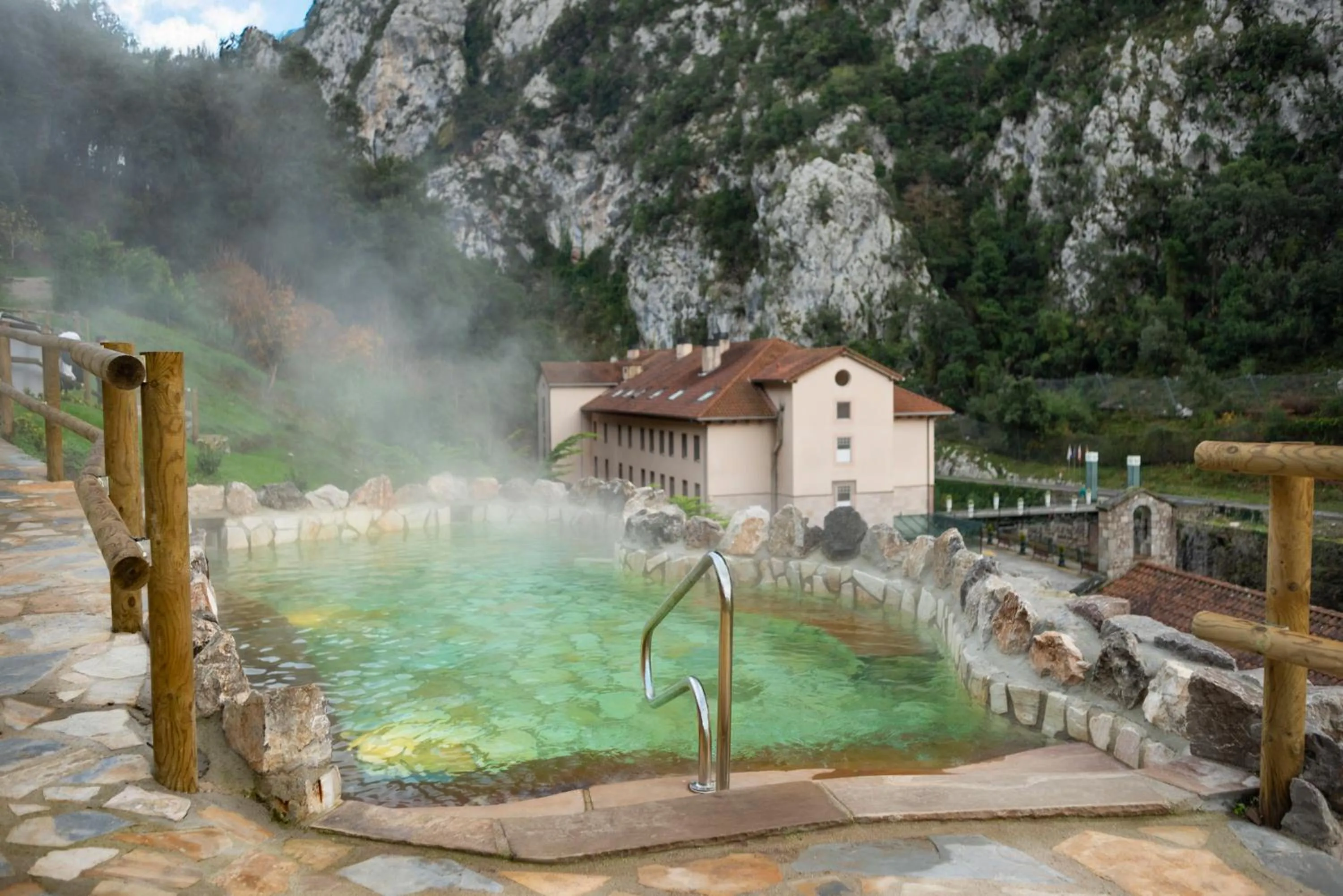 Natural landscape in Hotel Balneario La Hermida