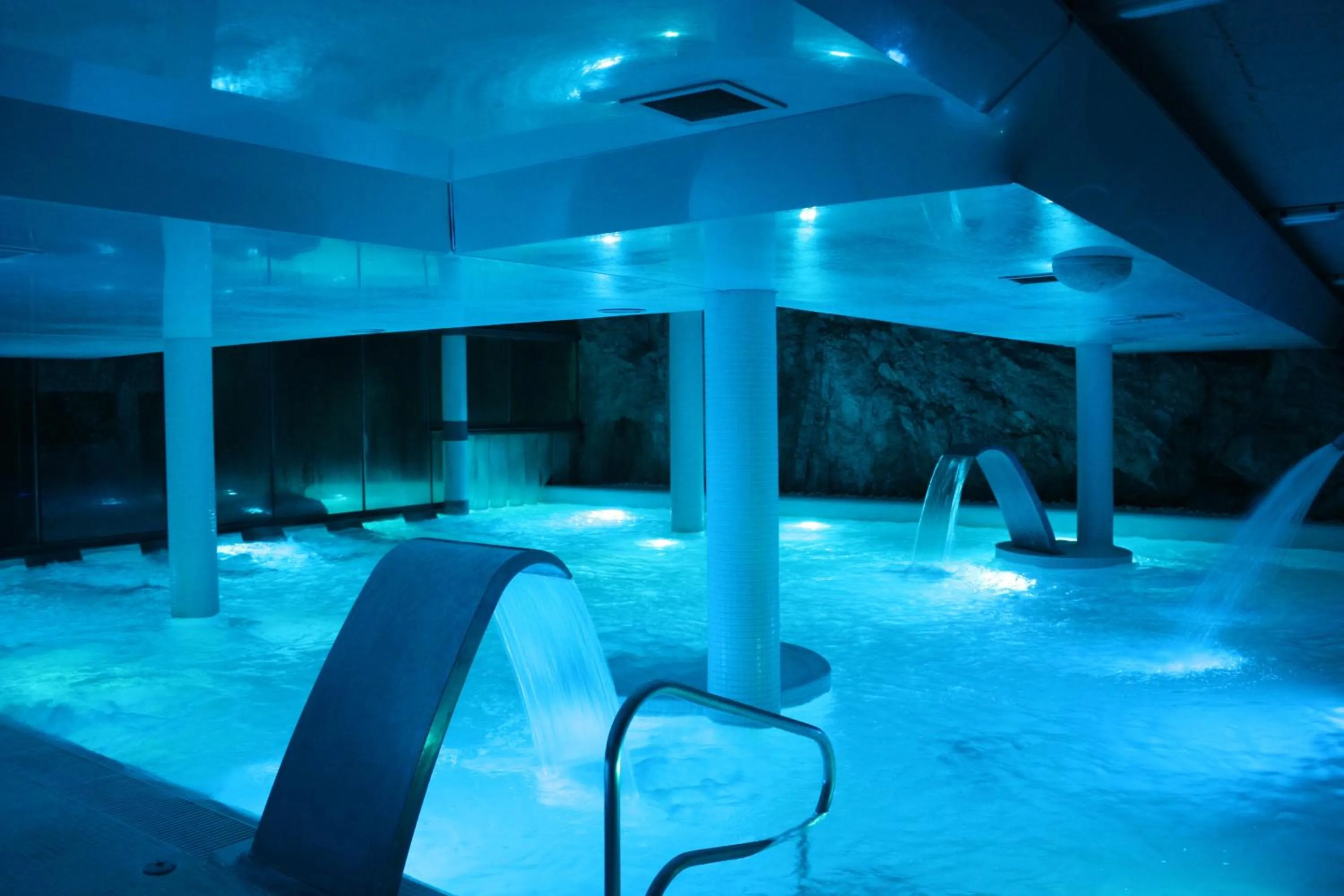 Hot Spring Bath in Hotel Balneario La Hermida