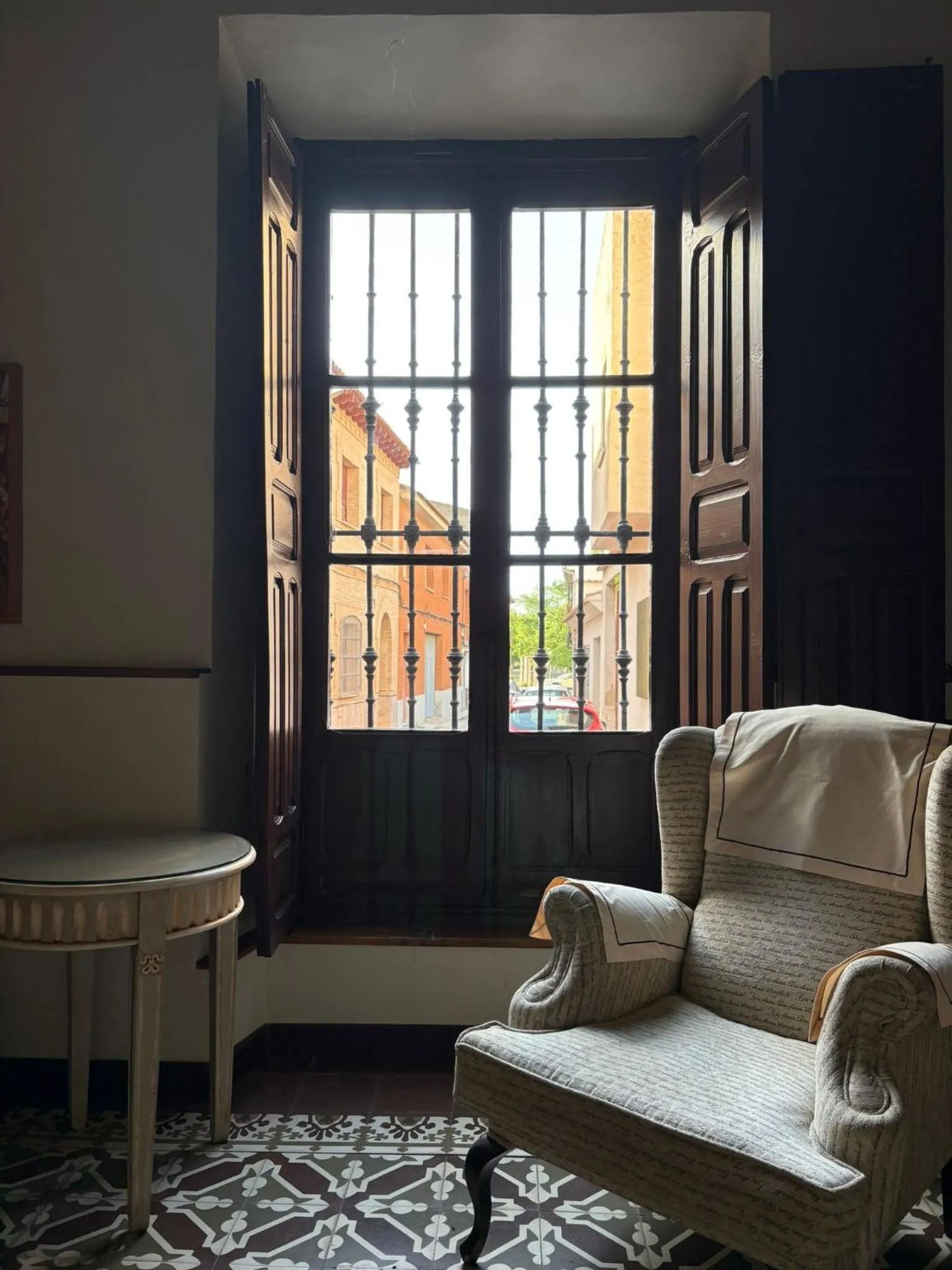 fireplace in Hotel Rural La Vida de Antes