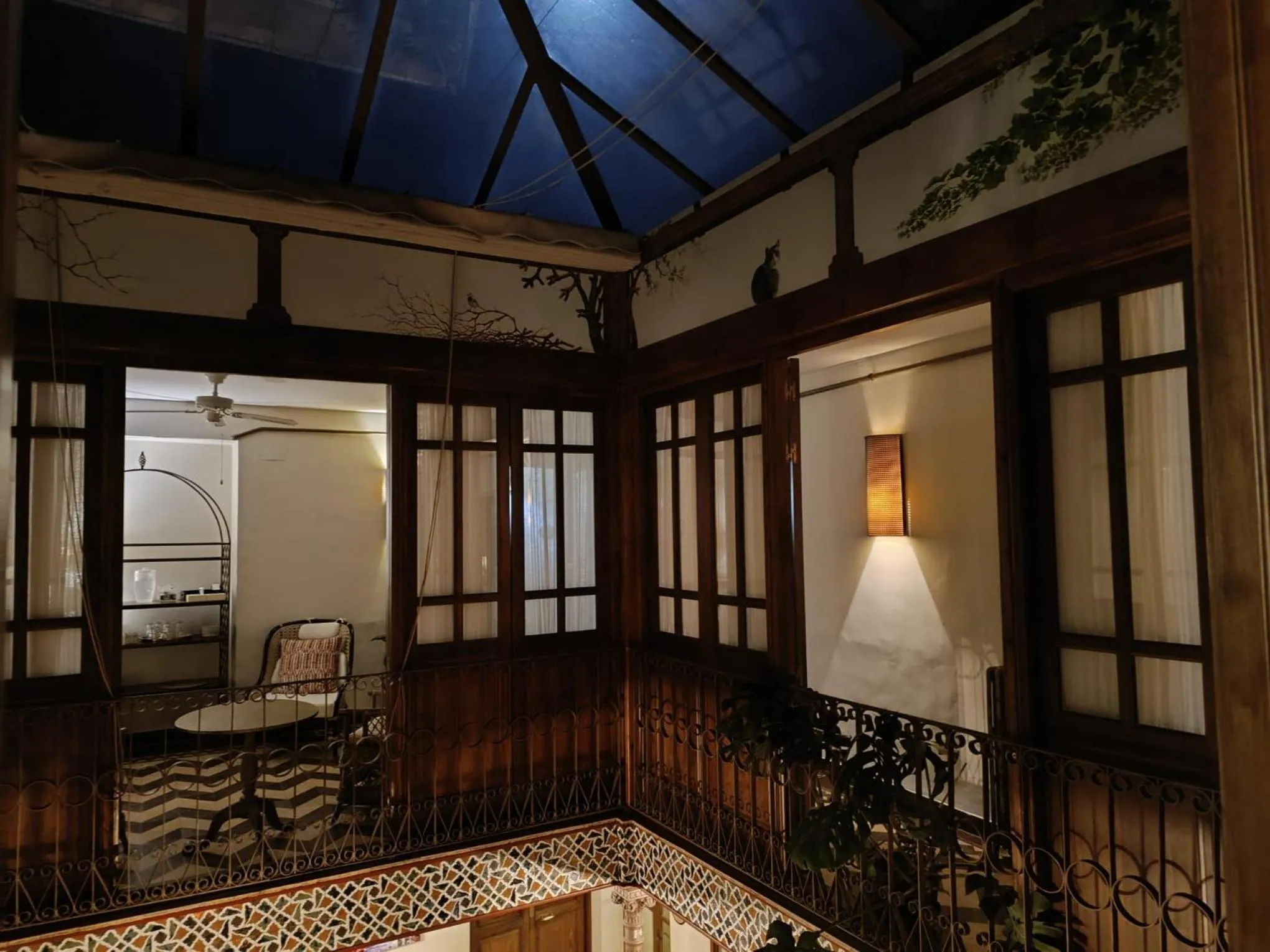 Seating area in Hotel Rural La Vida de Antes