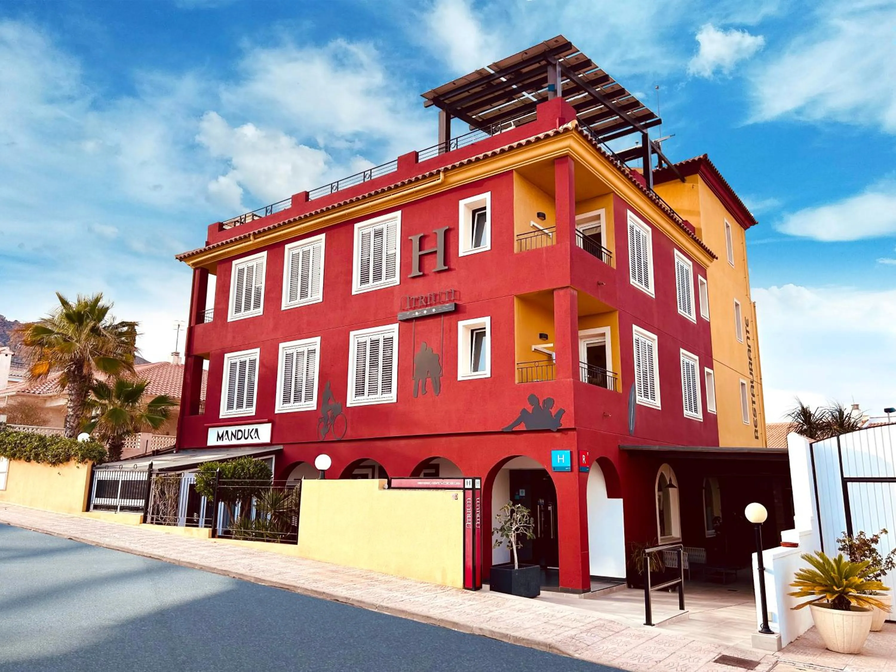 Facade/entrance in Atrium Hotel