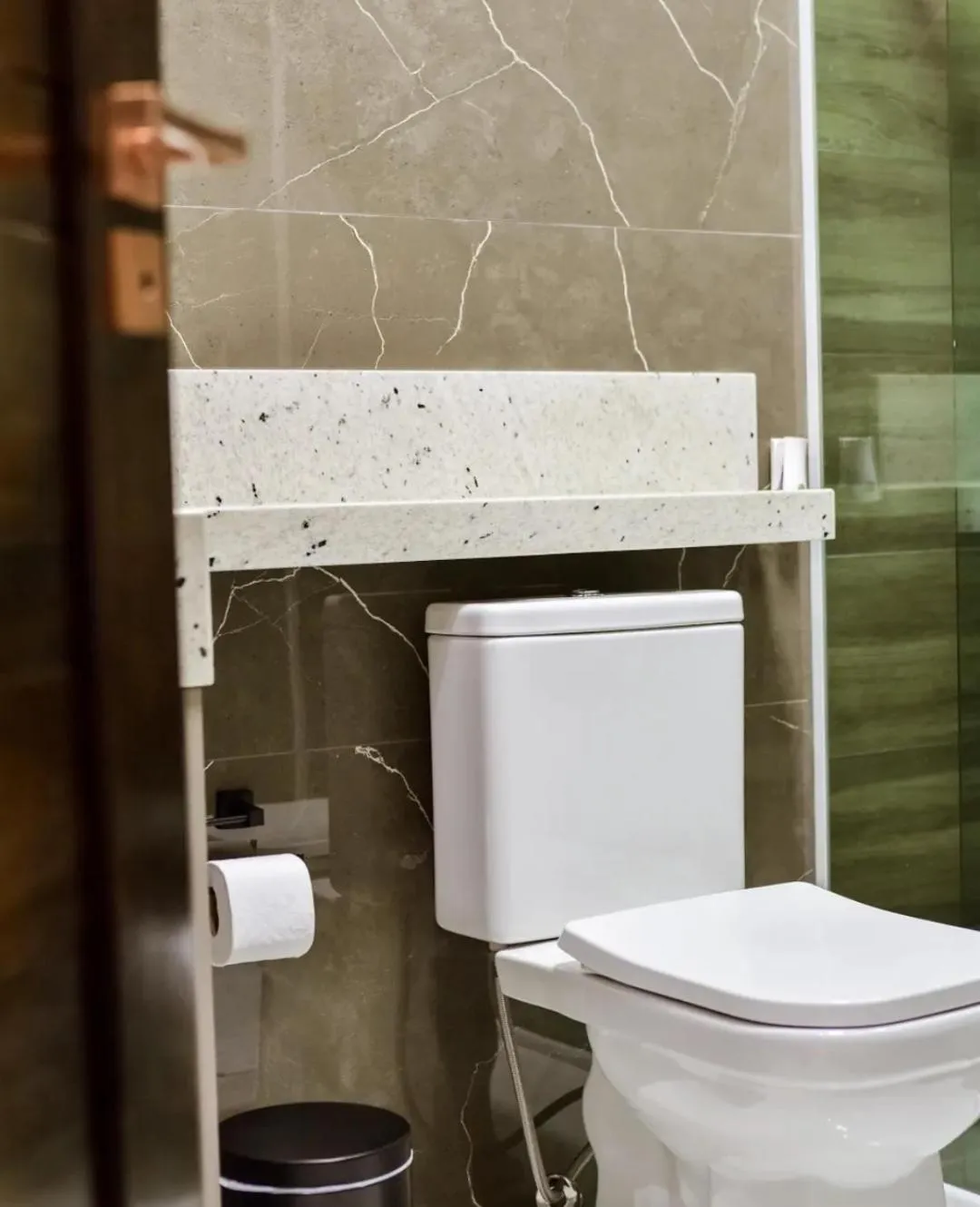 Bathroom in Lukinhas Pousada