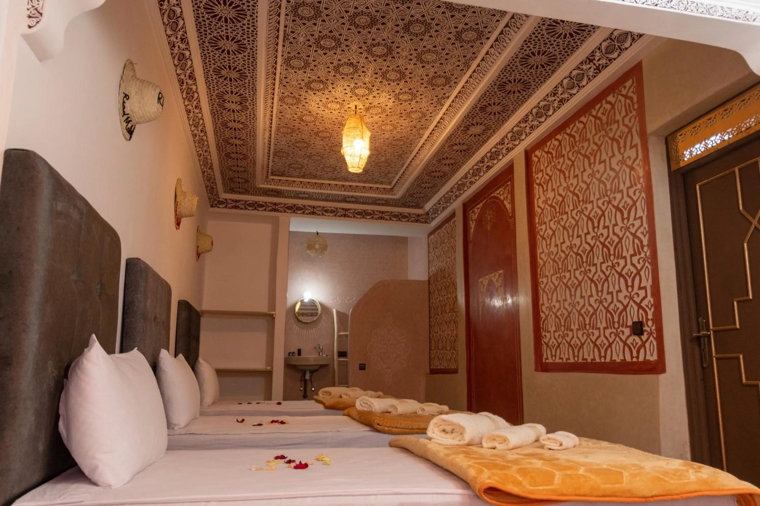 Bed in Riad Malayine