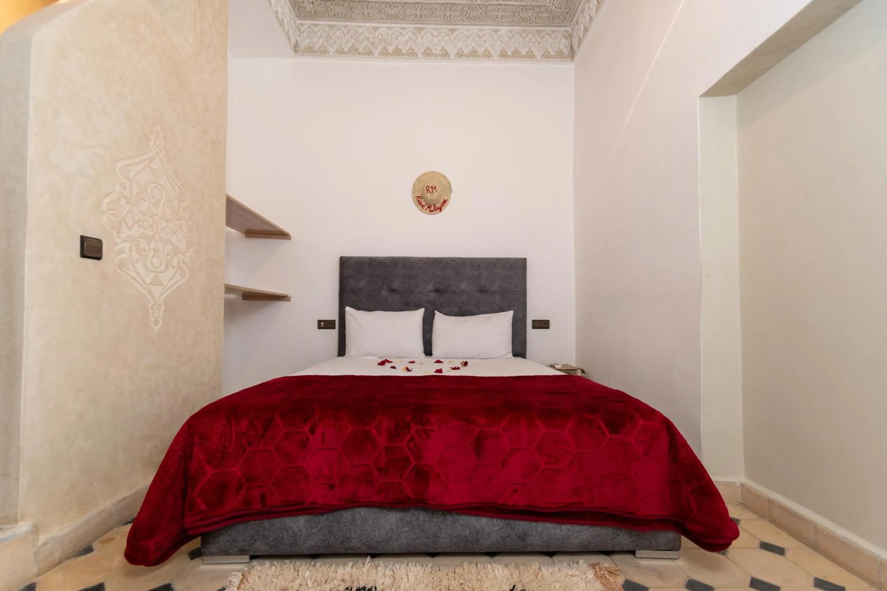 Bed in Riad Malayine