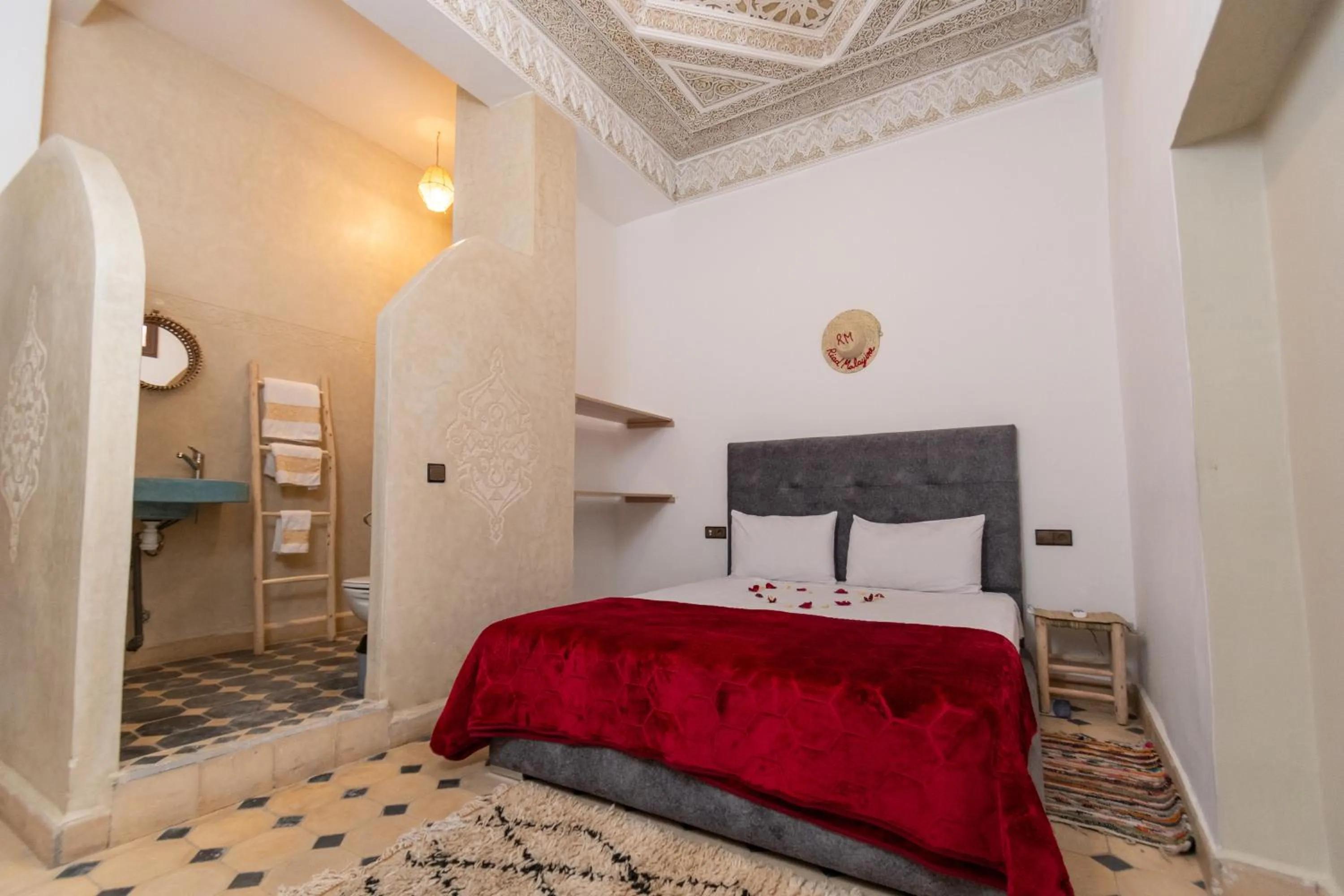 Bed in Riad Malayine