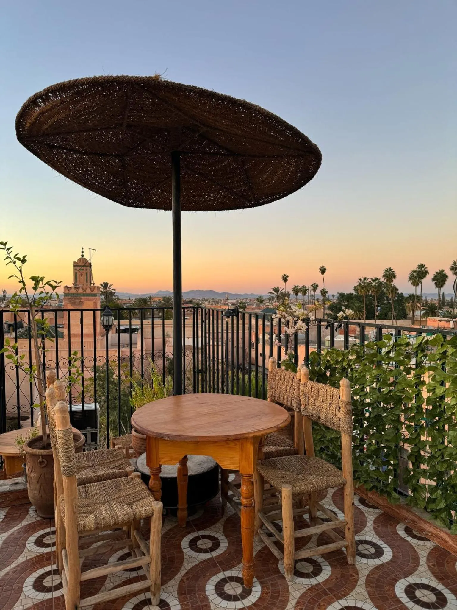 Patio in Riad Malayine