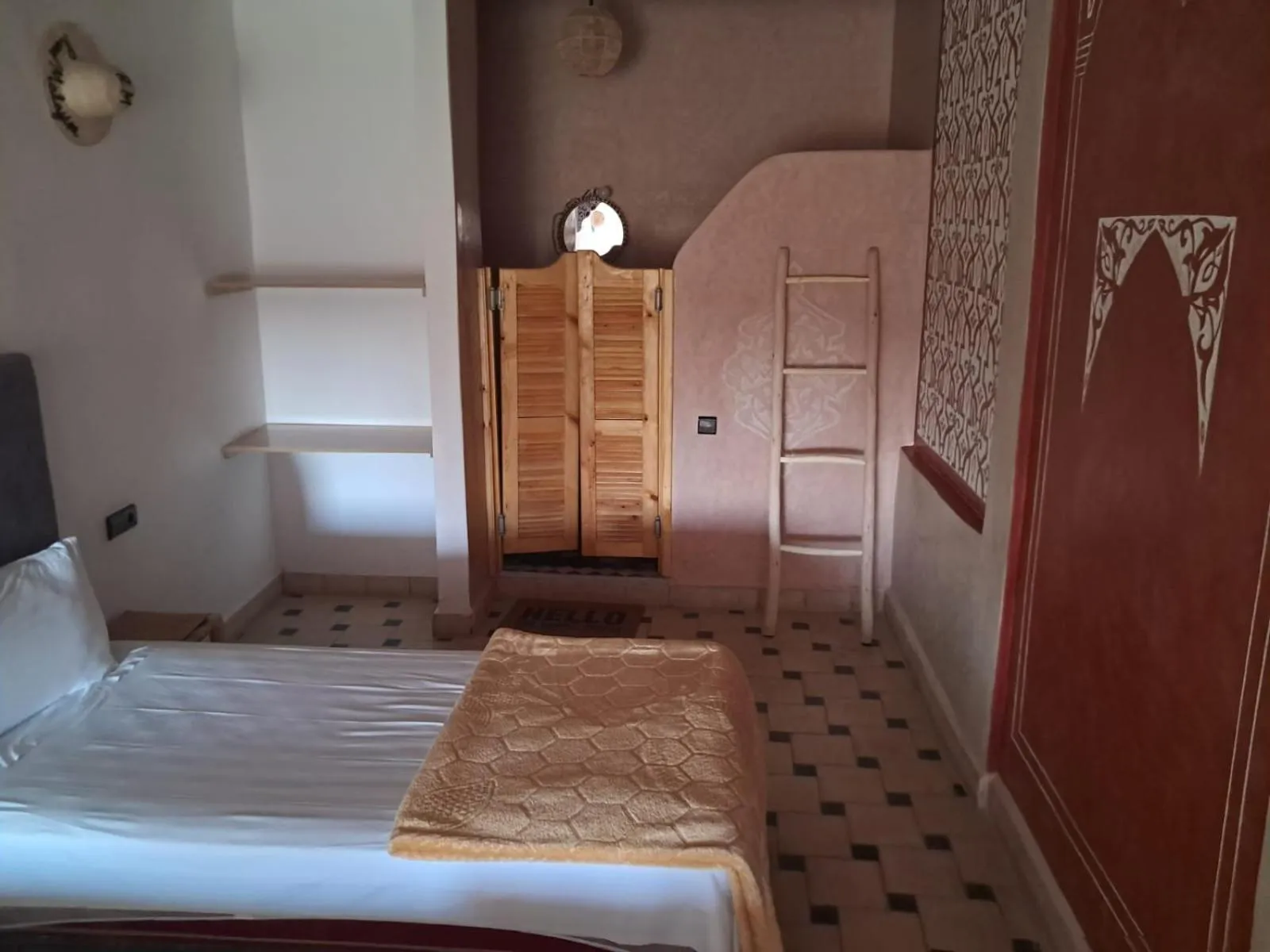 Bed in Riad Malayine
