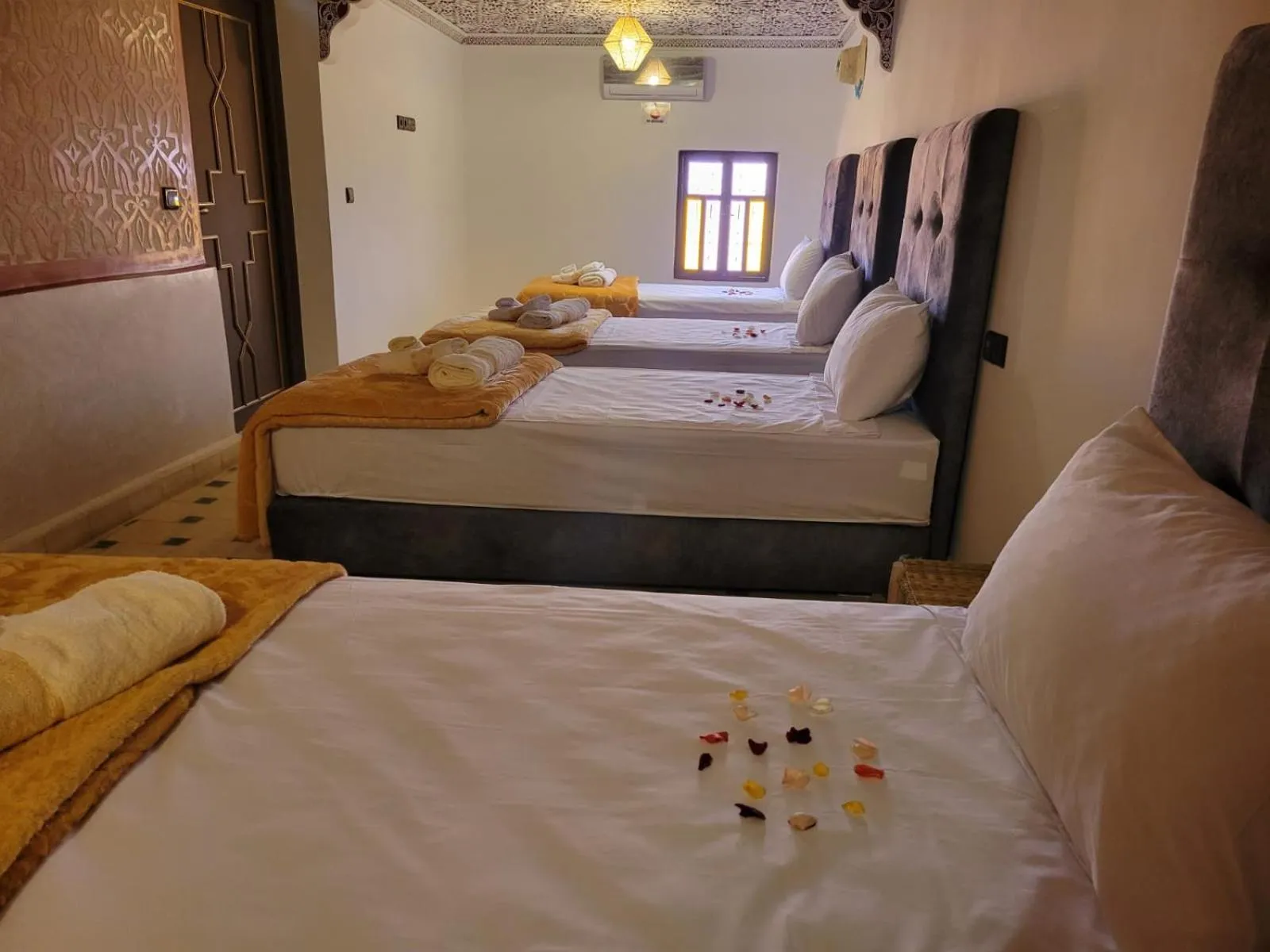 Bed in Riad Malayine