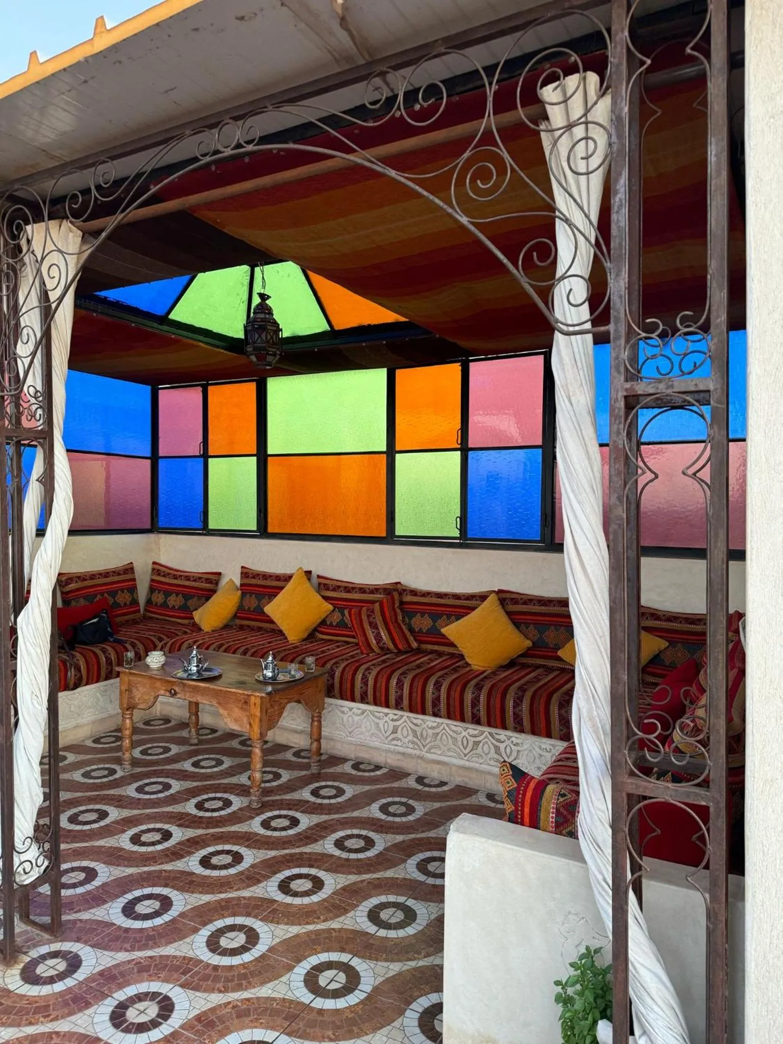 Patio in Riad Malayine