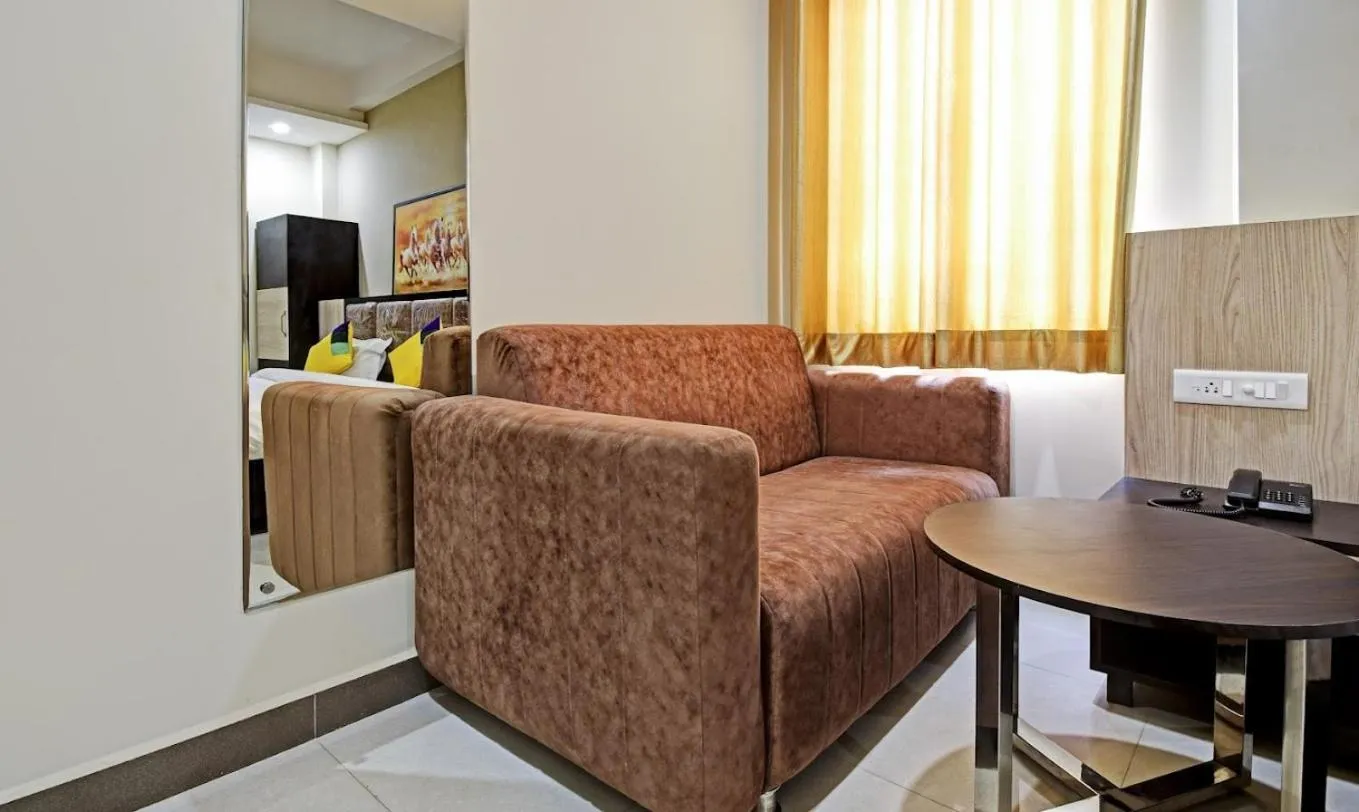 Living room in Hotel Shashwat