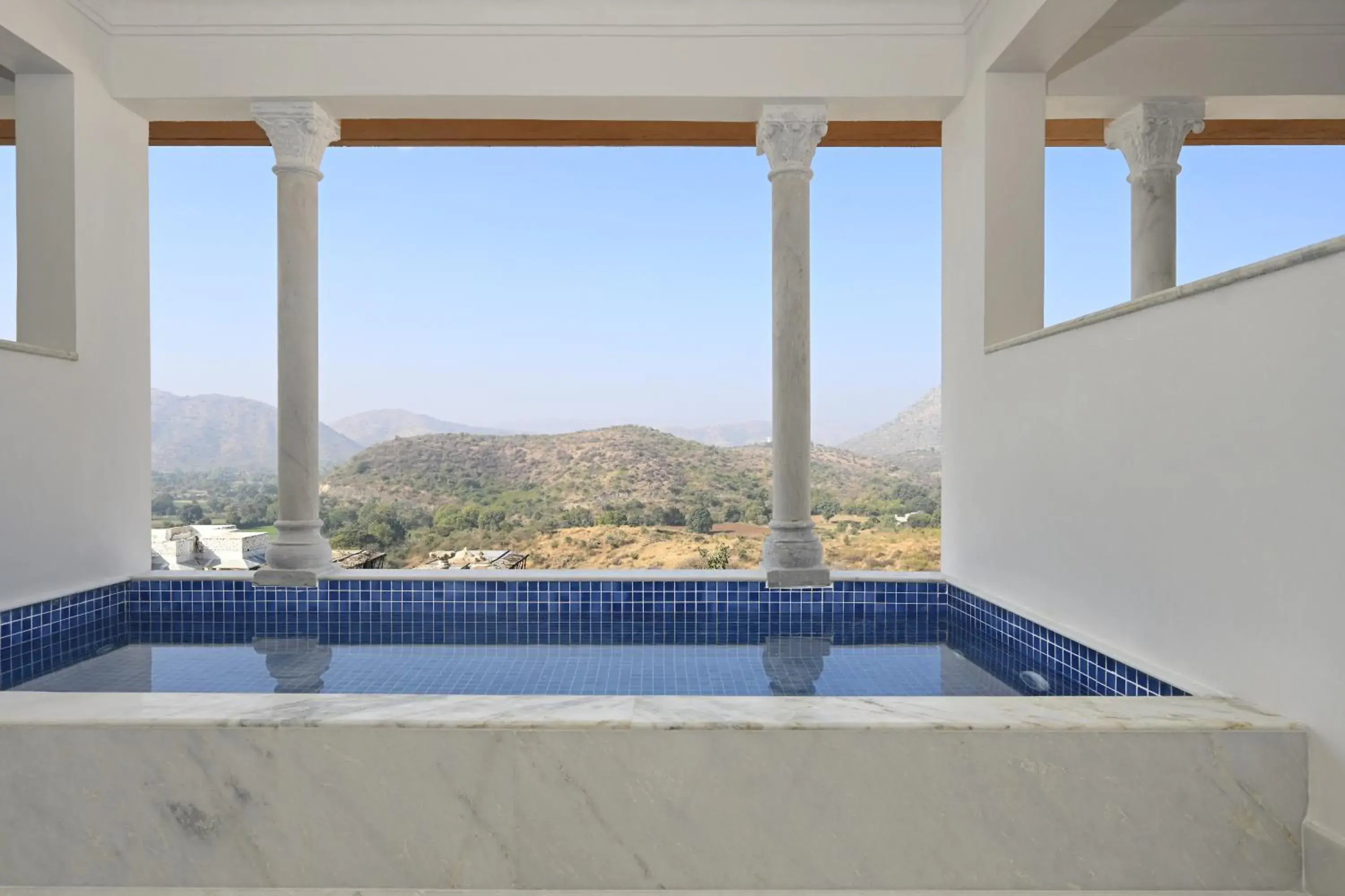 Double Room with Pool View in Fateh Vilas by Fateh Collection Double Room with Pool View in Fateh Vilas by Fateh Collection