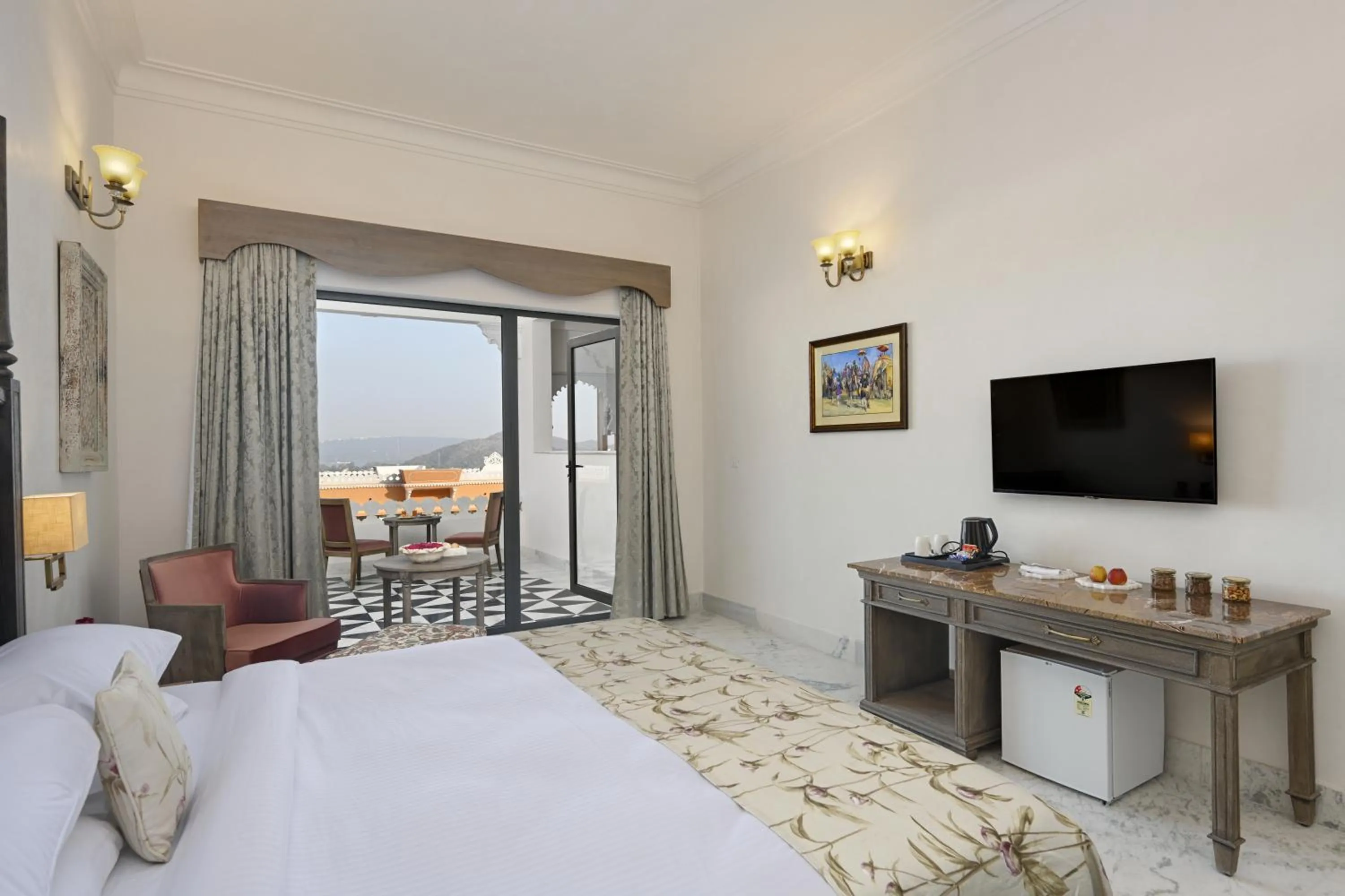 Bed in Fateh Vilas by Fateh Collection