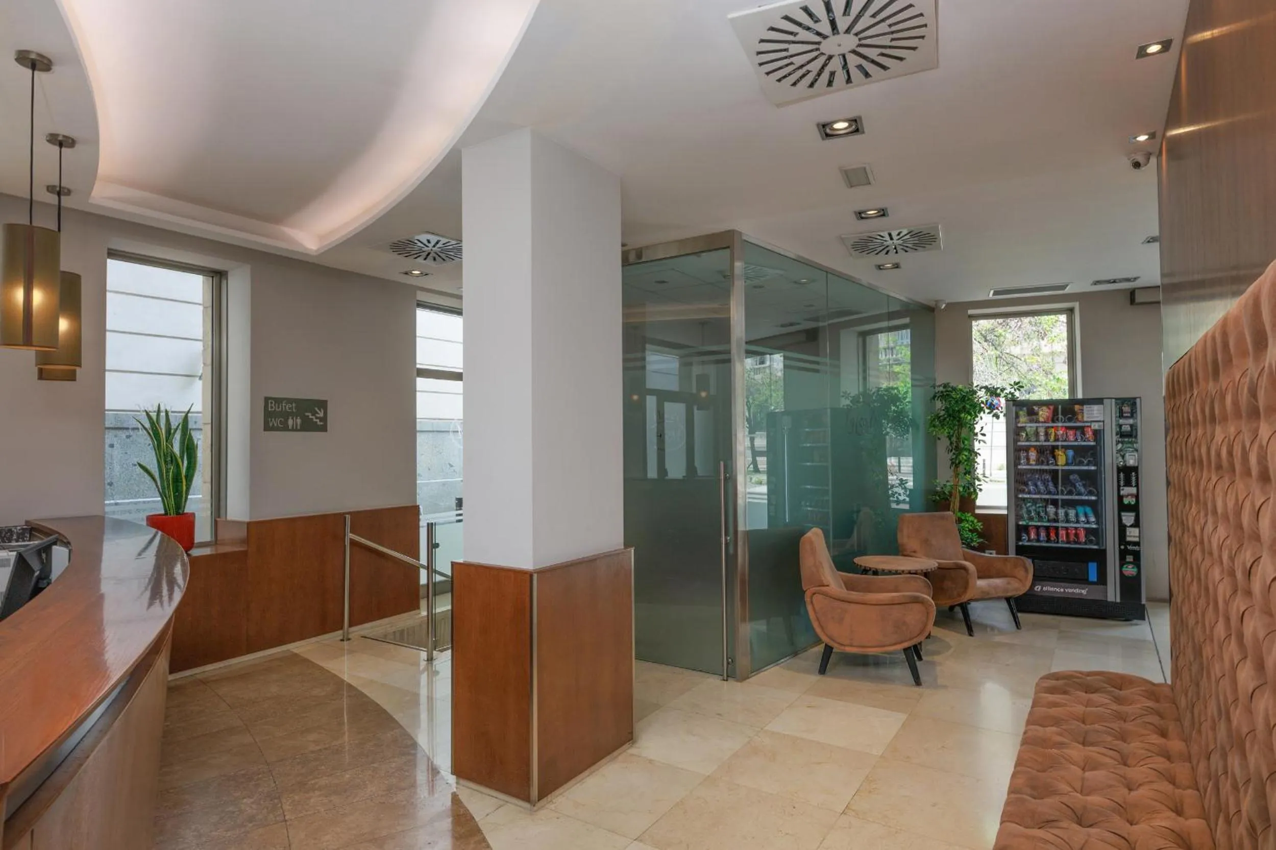 Lobby or reception in Hotel Santa Marta