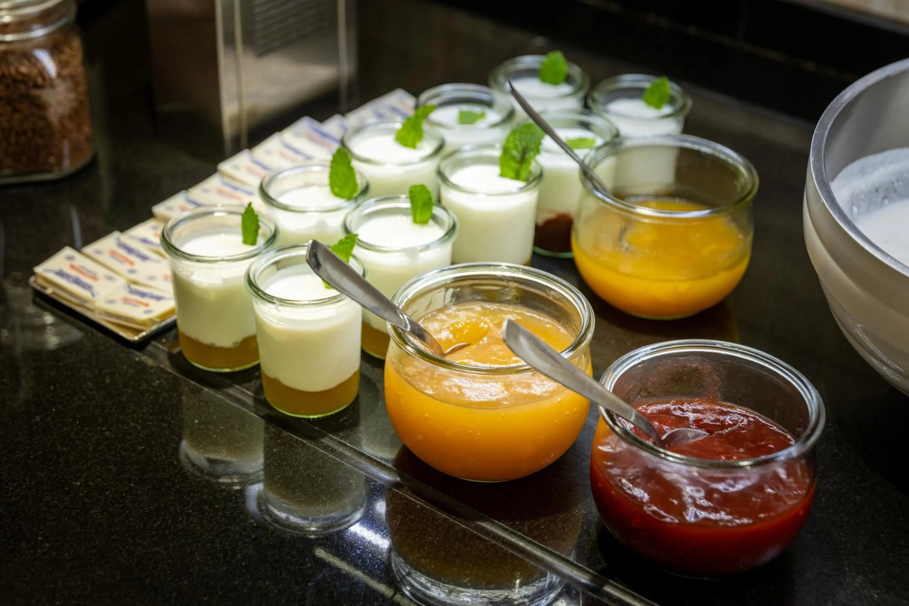 Buffet breakfast in Hotel Santa Marta