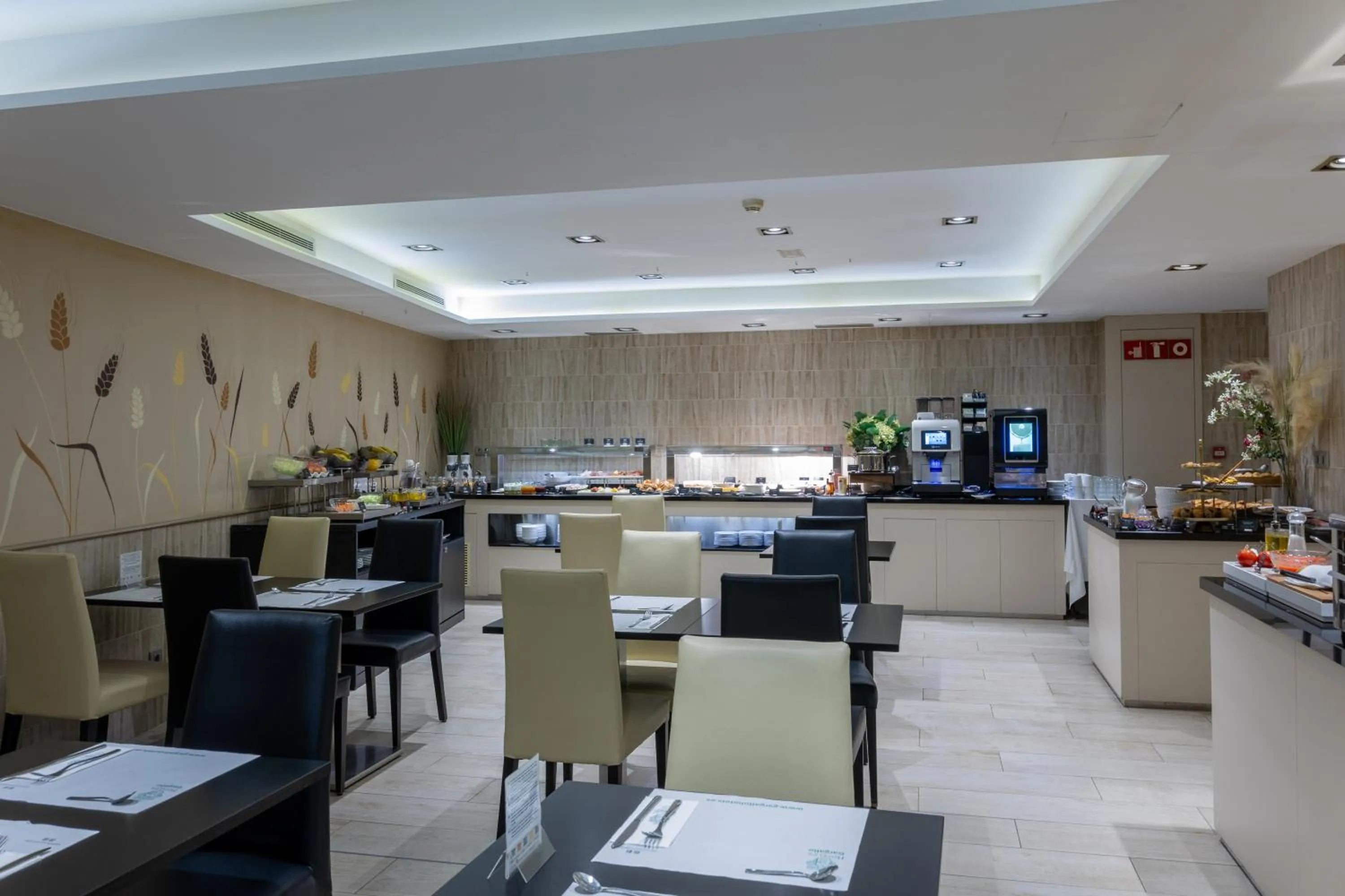 Buffet breakfast in Hotel Santa Marta