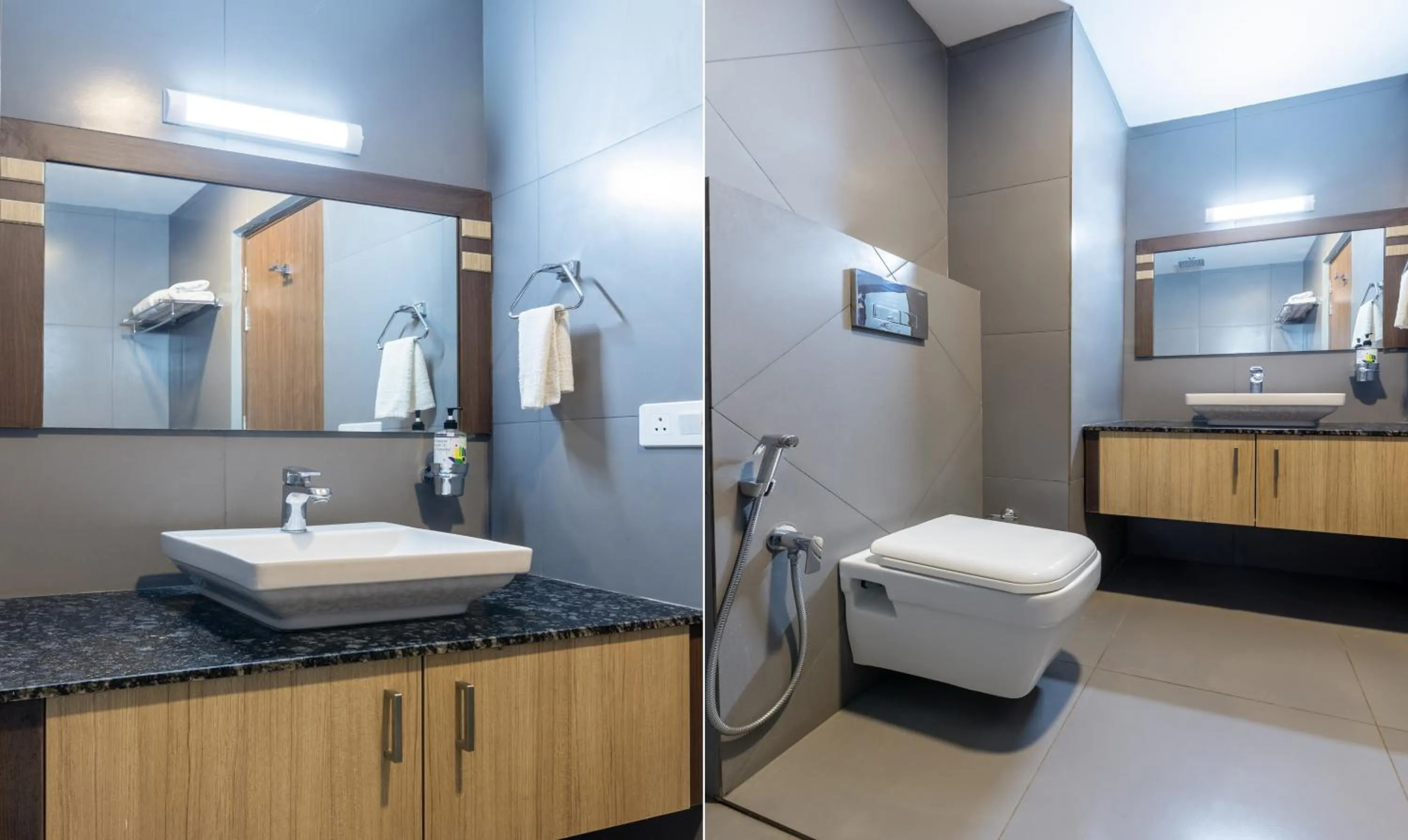 Bed in Treebo vSaffron Regency, Punnamada Lake