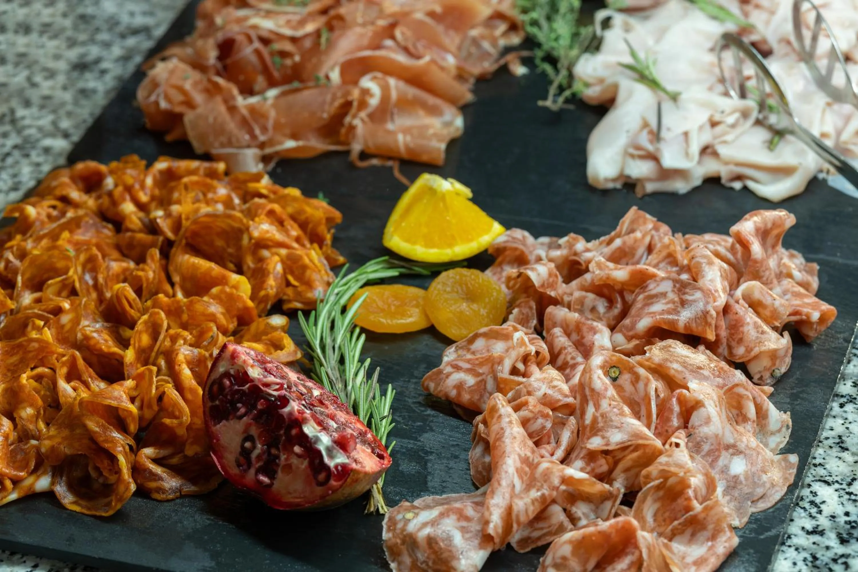 Buffet breakfast in Hotel Rialto