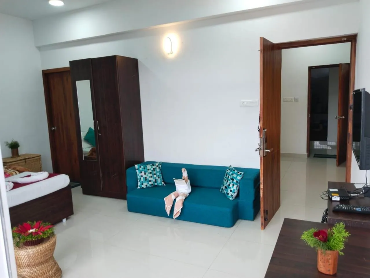 Bed in 4REST INN PRIVATE LIMITED