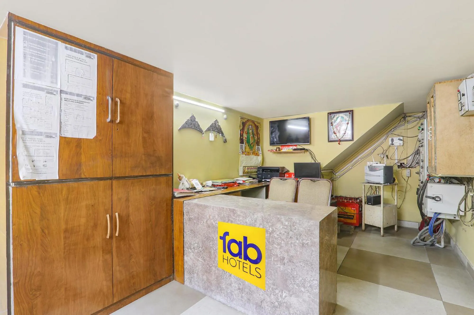 TV and multimedia in FabHotel Harmony