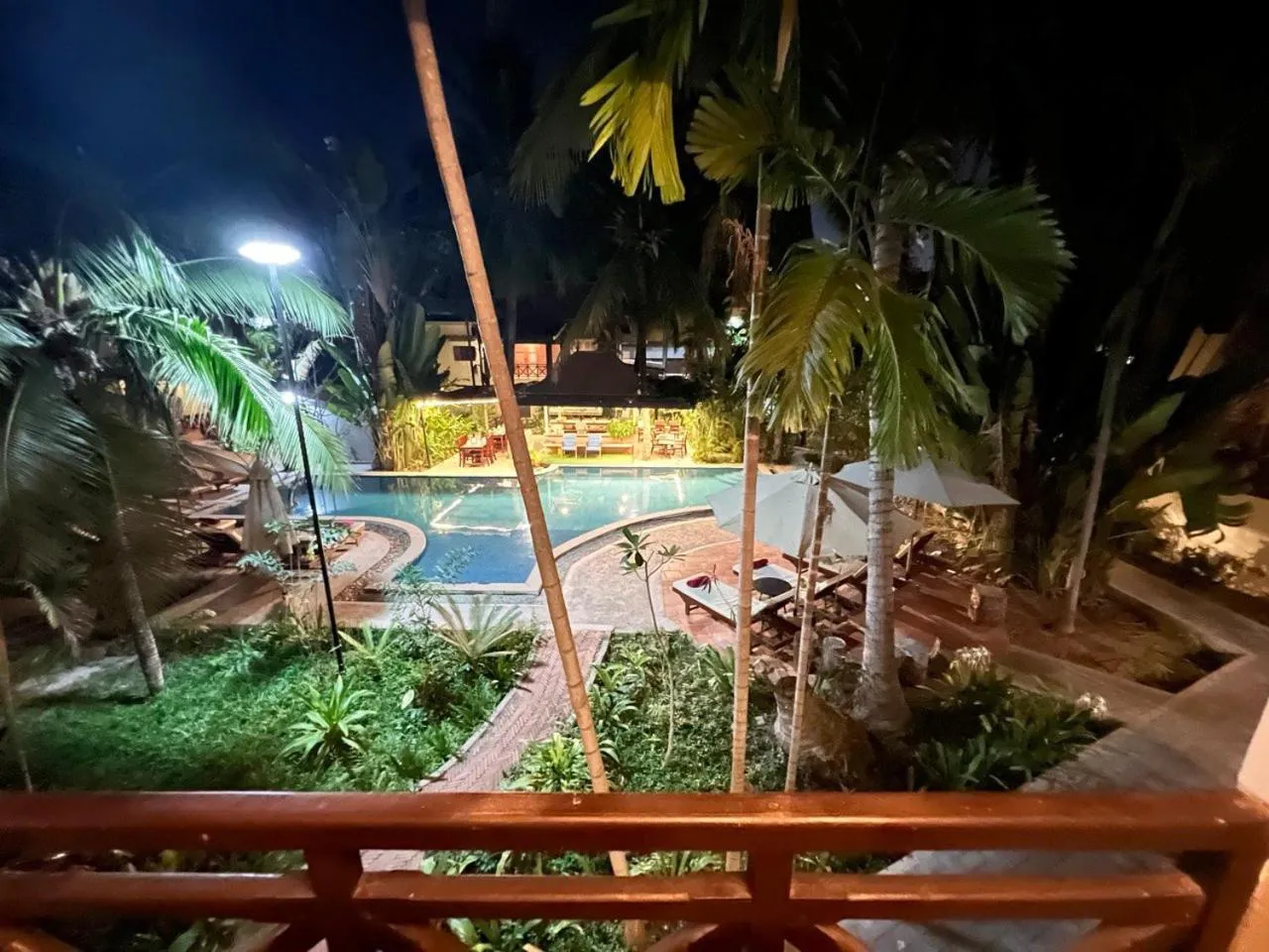Night in Natural Relax Villa