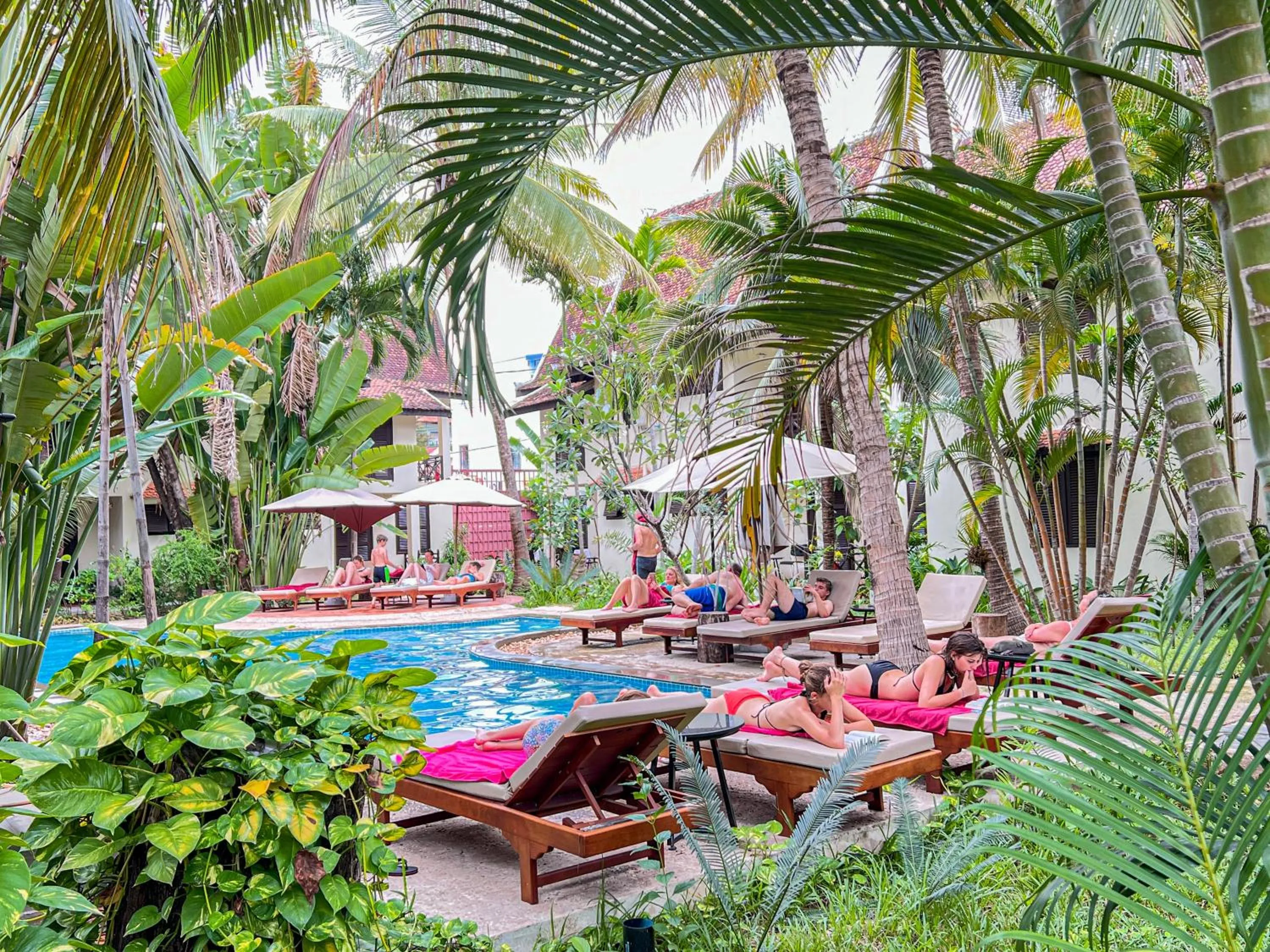 Swimming pool in Natural Relax Villa