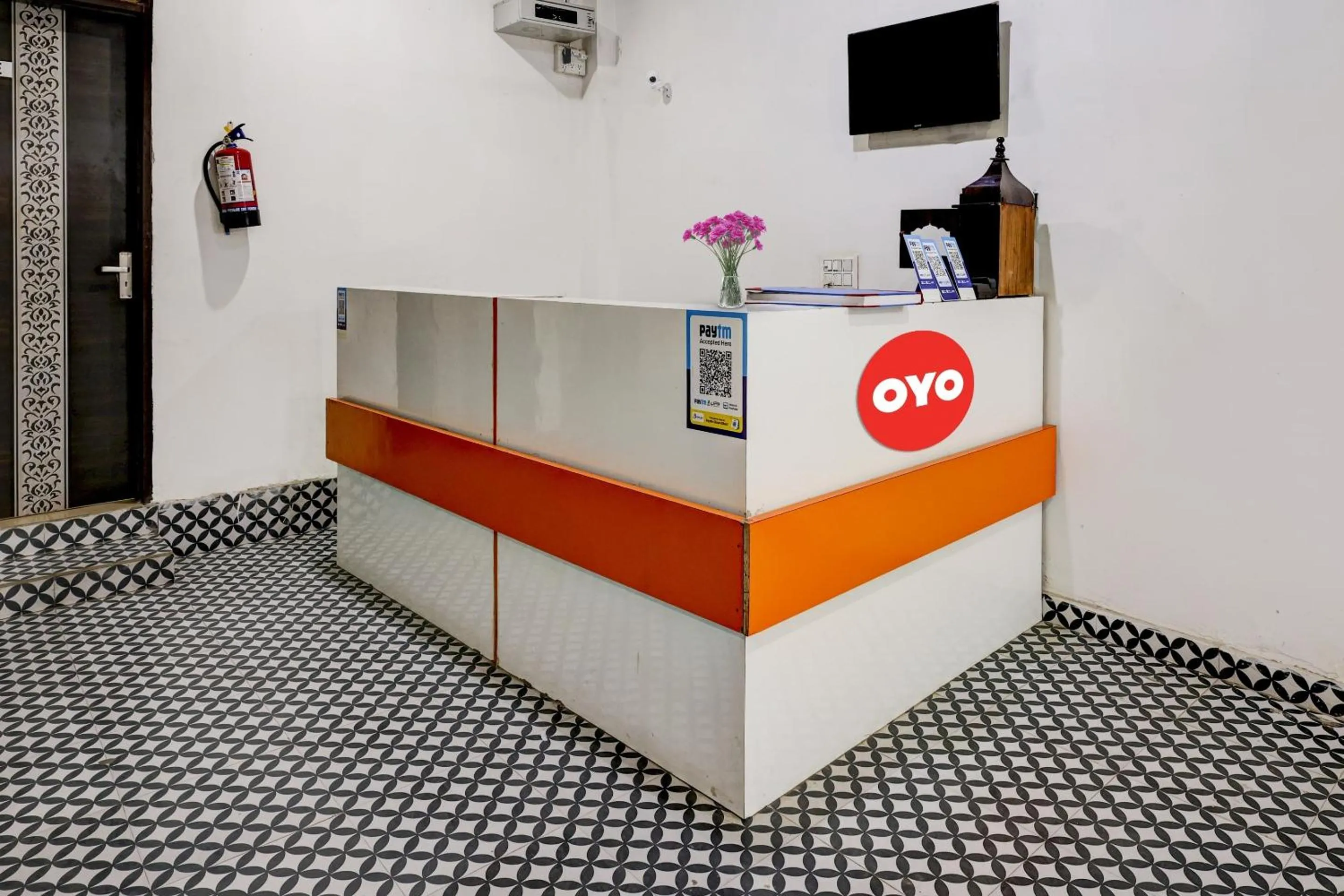 Lobby or reception in Hotel O Relax Inn