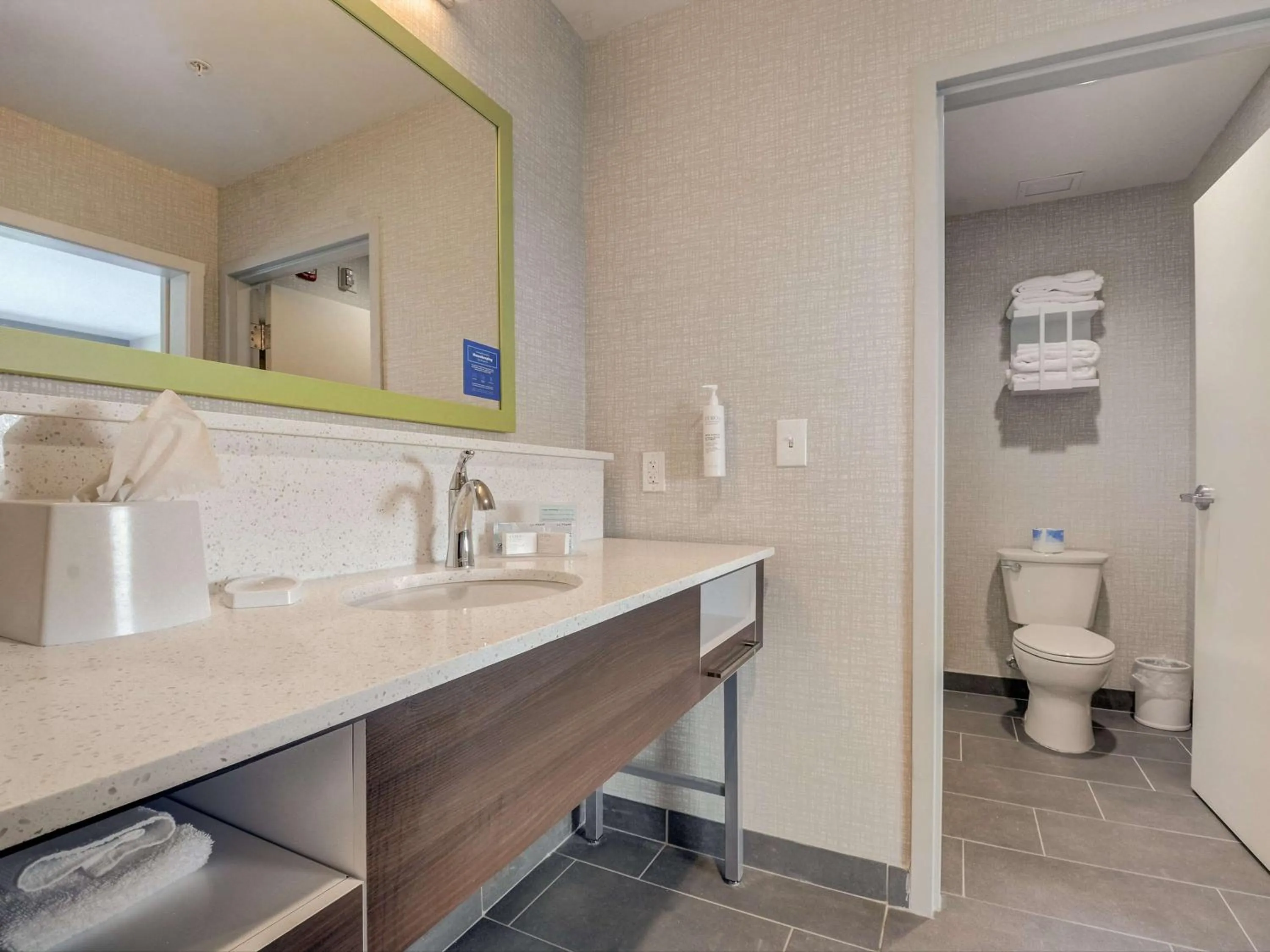 Bathroom in Hampton Inn & Suites Williamstown Ark Encounter, Ky