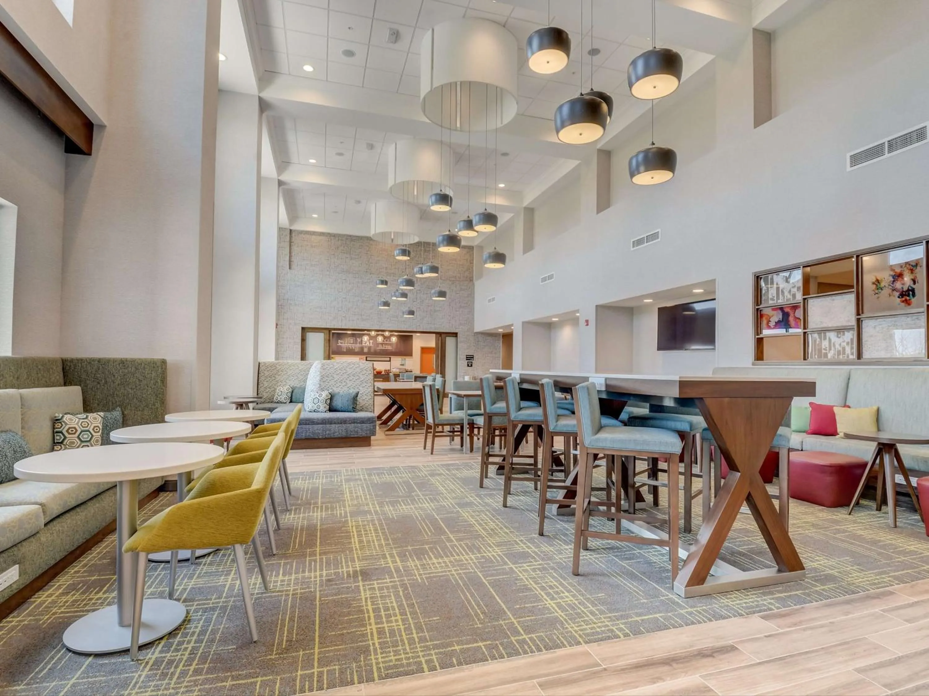 Lobby or reception in Hampton Inn & Suites Williamstown Ark Encounter, Ky