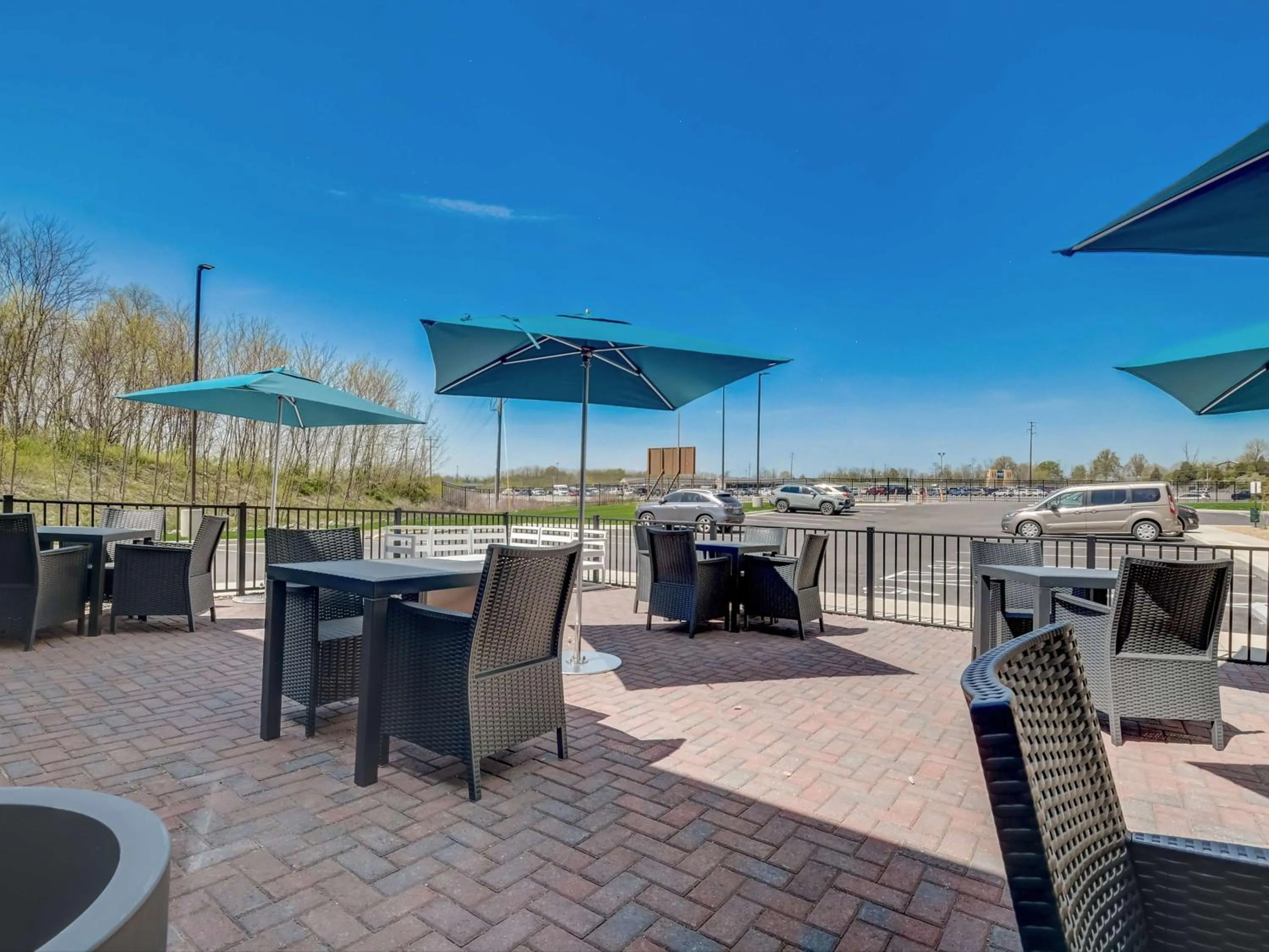 Patio in Hampton Inn & Suites Williamstown Ark Encounter, Ky