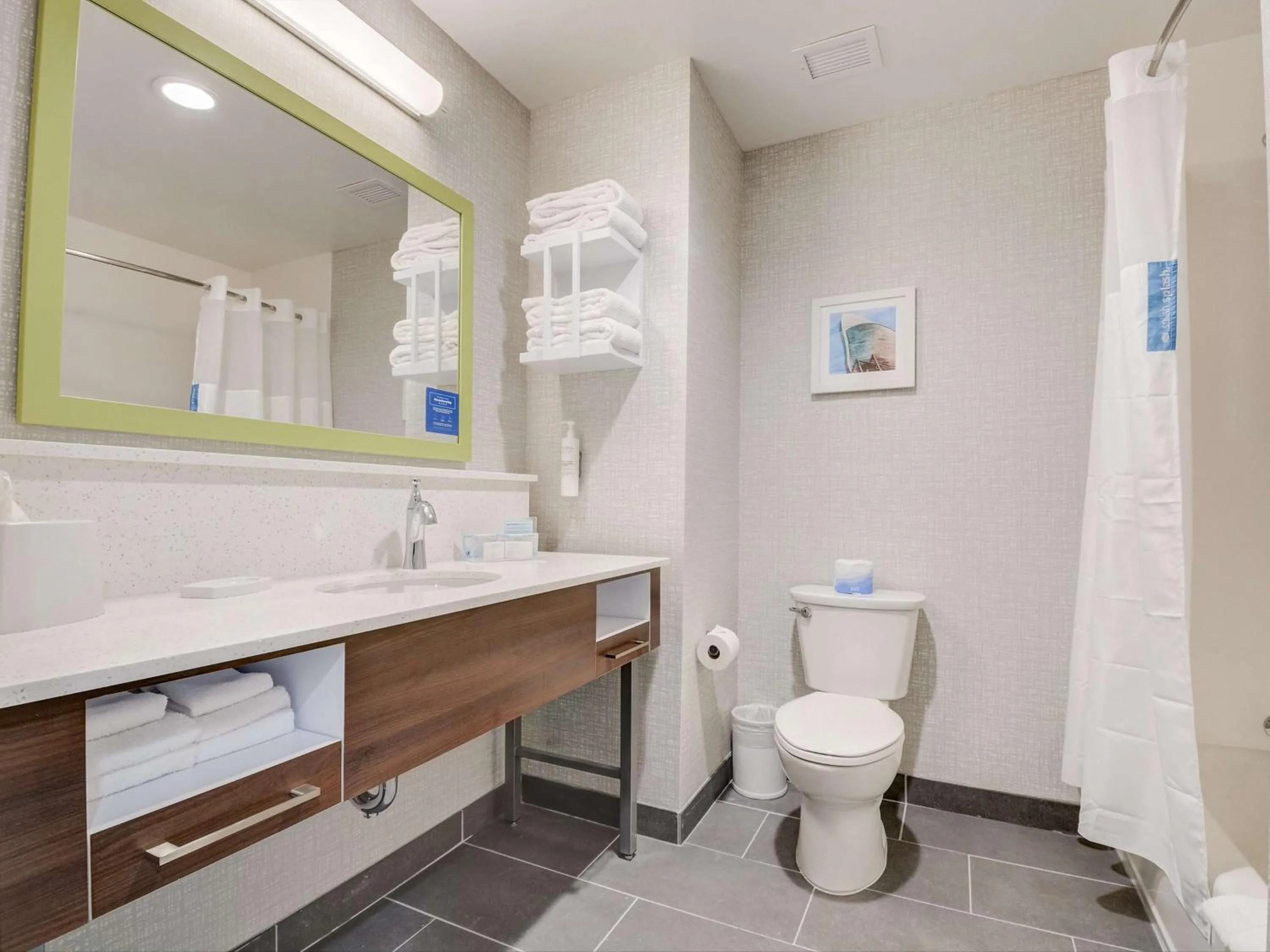 Bathroom in Hampton Inn & Suites Williamstown Ark Encounter, Ky