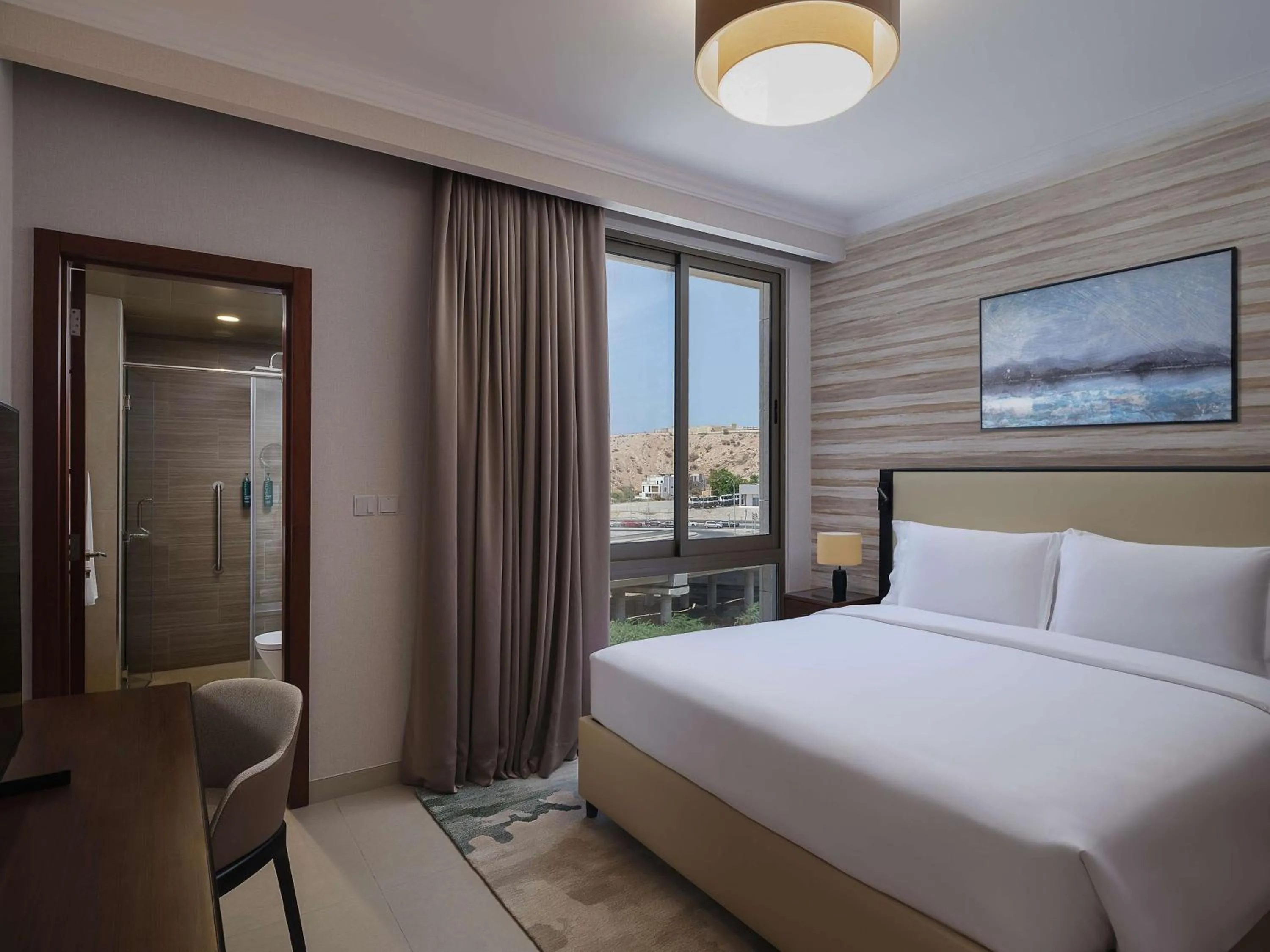 Bed in DoubleTree by Hilton Muscat Qurum