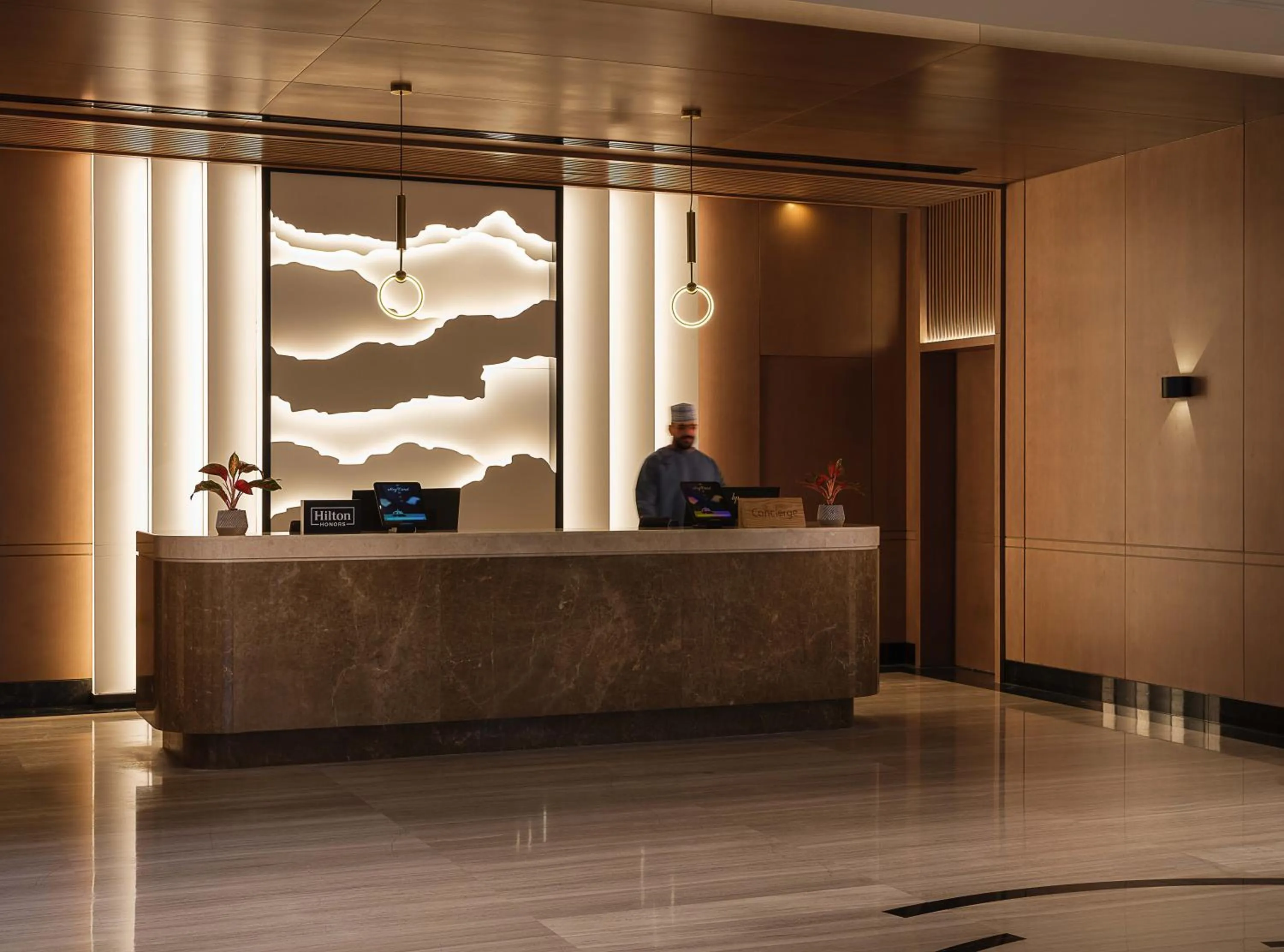 Lobby or reception in DoubleTree by Hilton Muscat Qurum