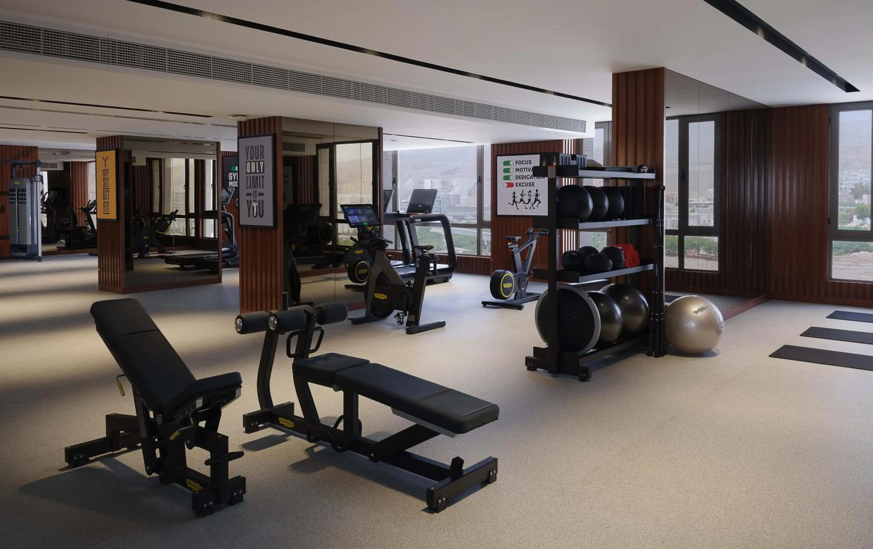 Fitness centre/facilities in DoubleTree by Hilton Muscat Qurum