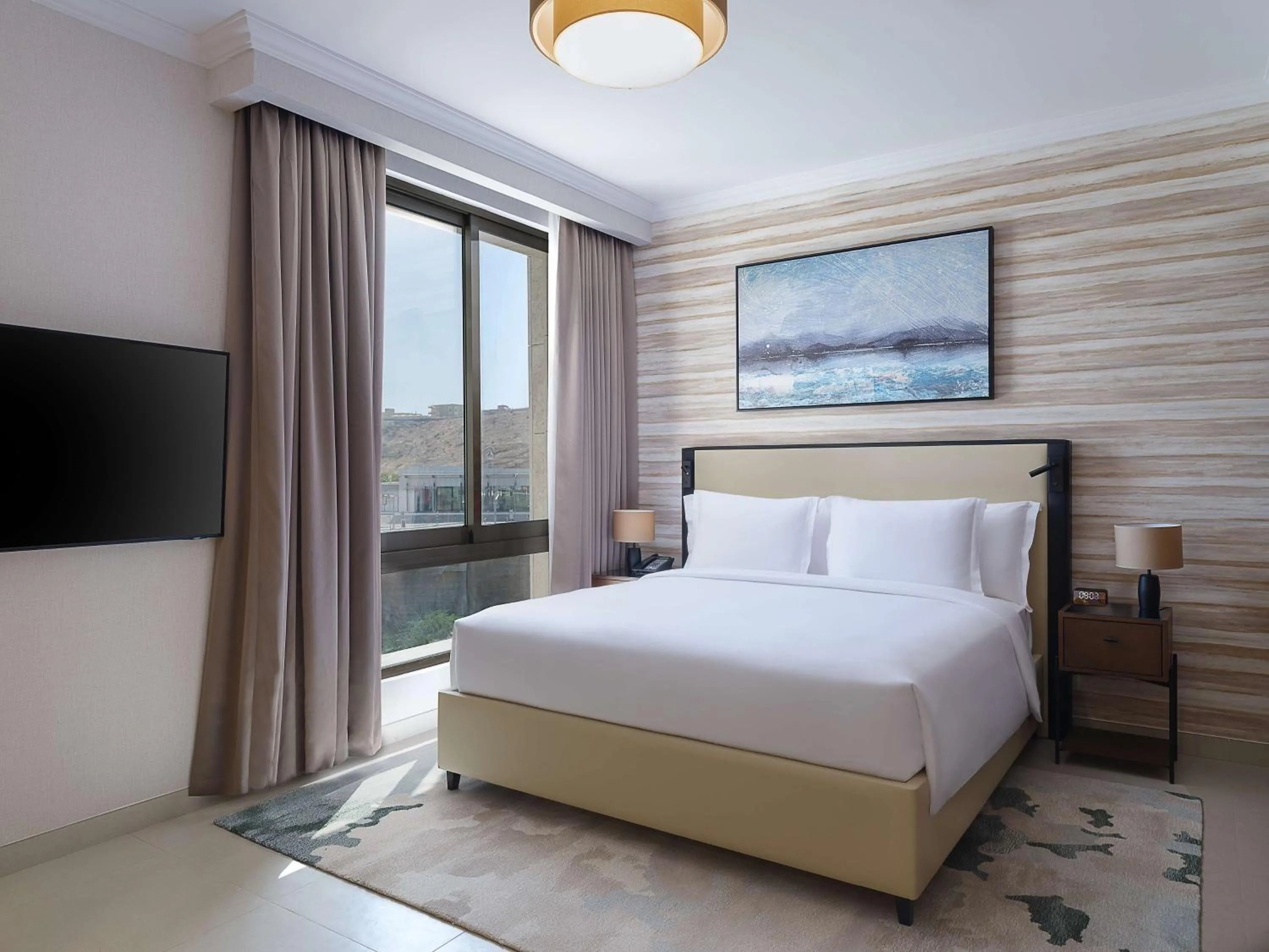 Bed in DoubleTree by Hilton Muscat Qurum