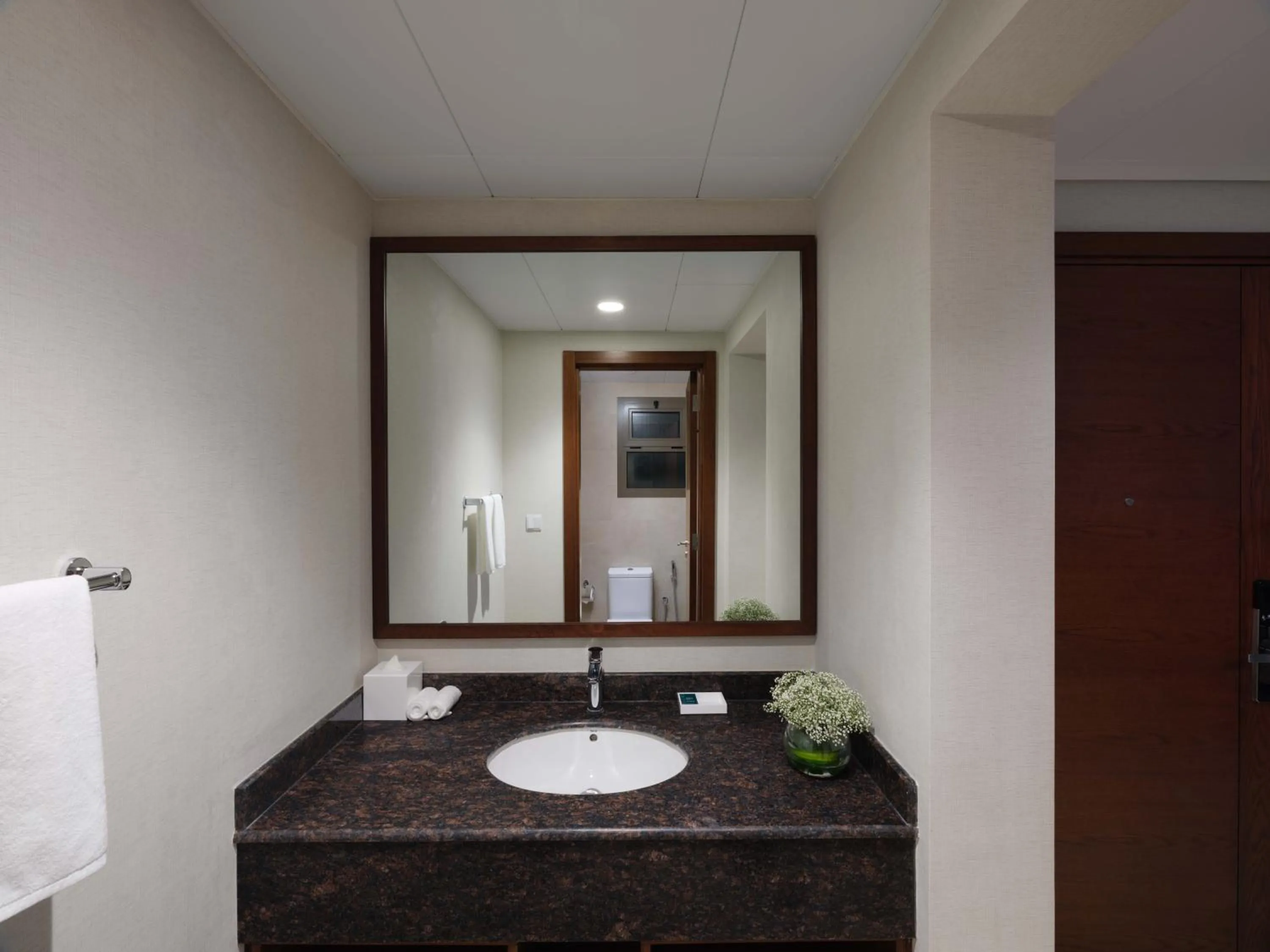 Toilet in DoubleTree by Hilton Muscat Qurum