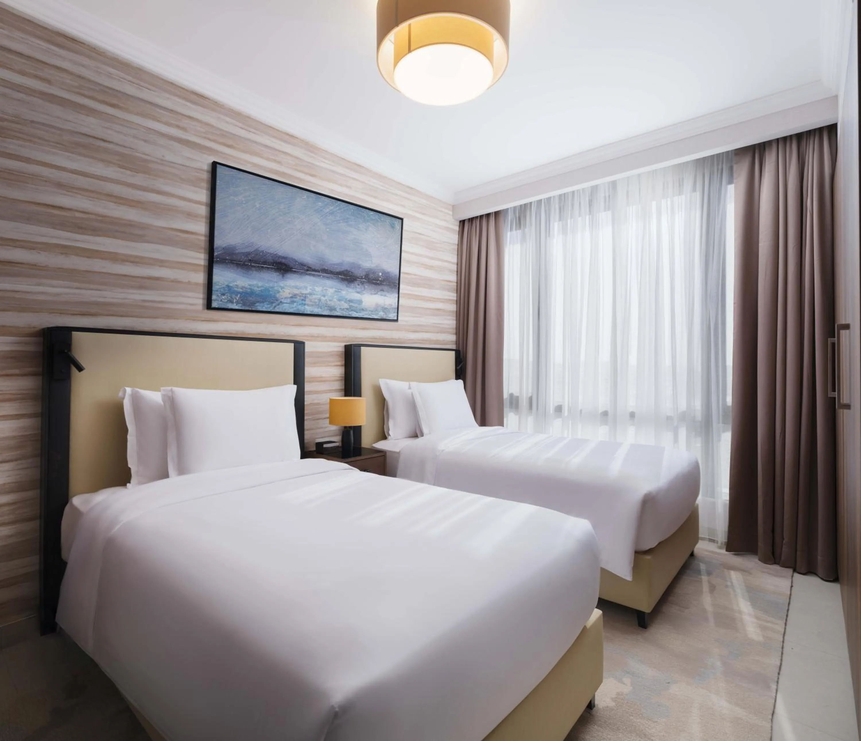 Bed in DoubleTree by Hilton Muscat Qurum