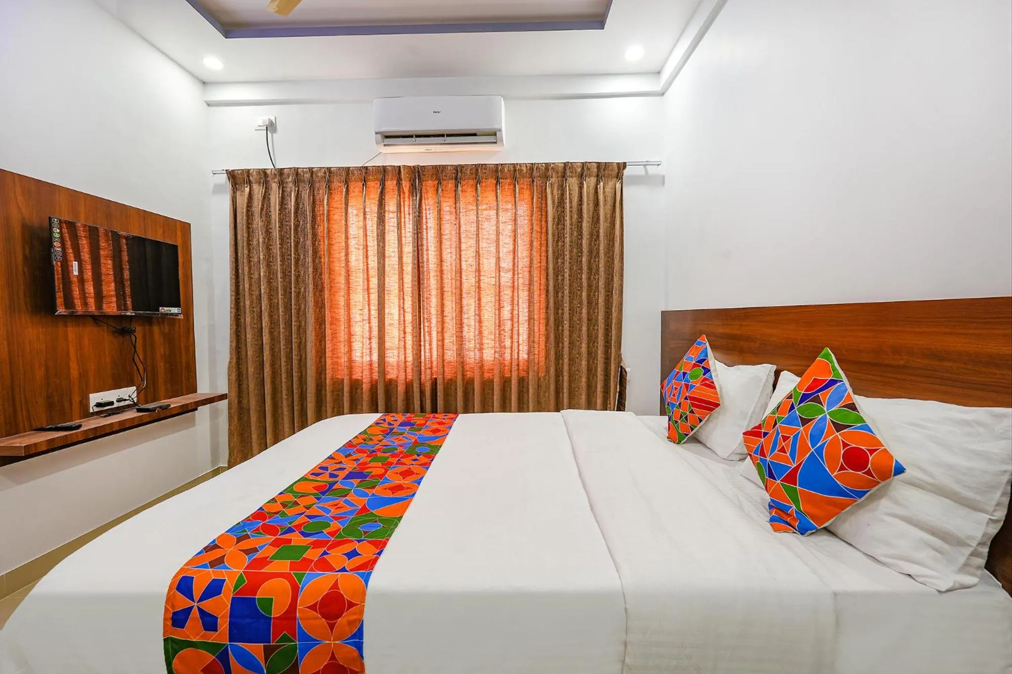 Bed in FabHotel Whitefield Suites - Nr ITPL Main raod