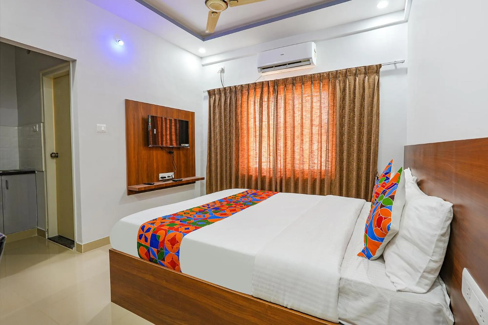 Bed in FabHotel Whitefield Suites - Nr ITPL Main raod