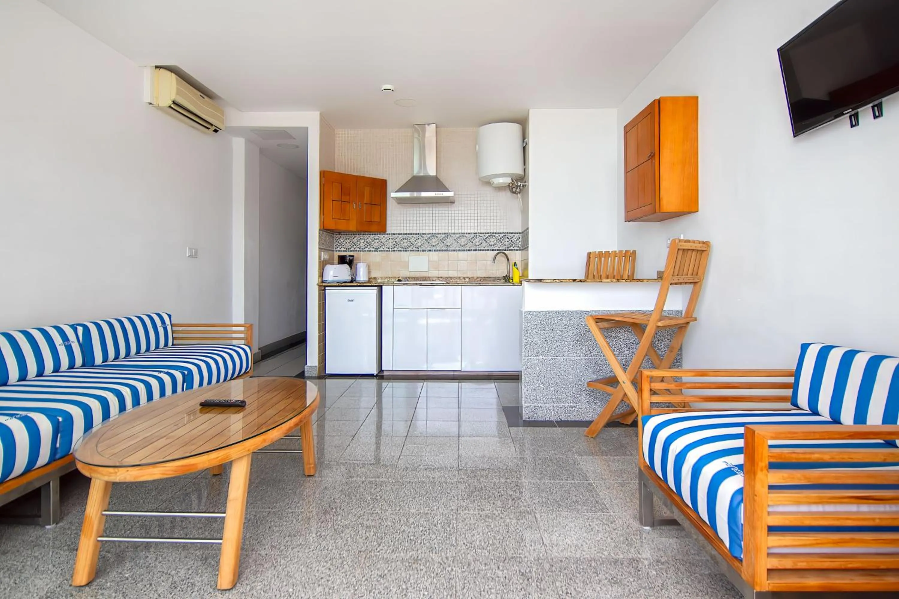 Kitchen or kitchenette in Aparthotel Maracaibo