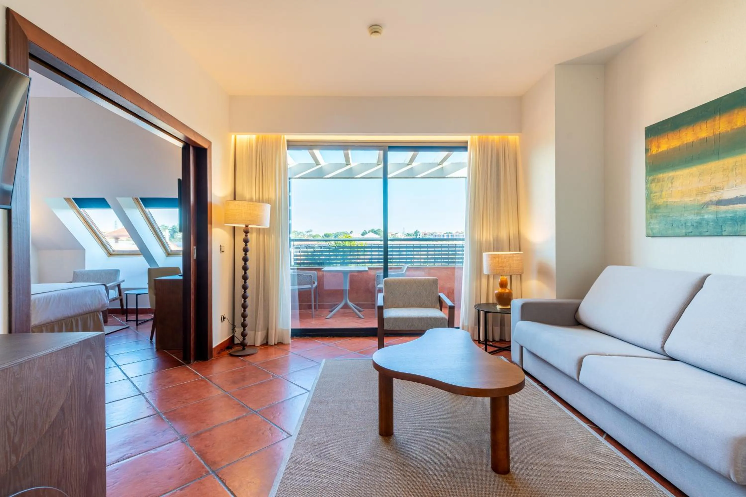 Living room in Puerto Antilla Grand Hotel