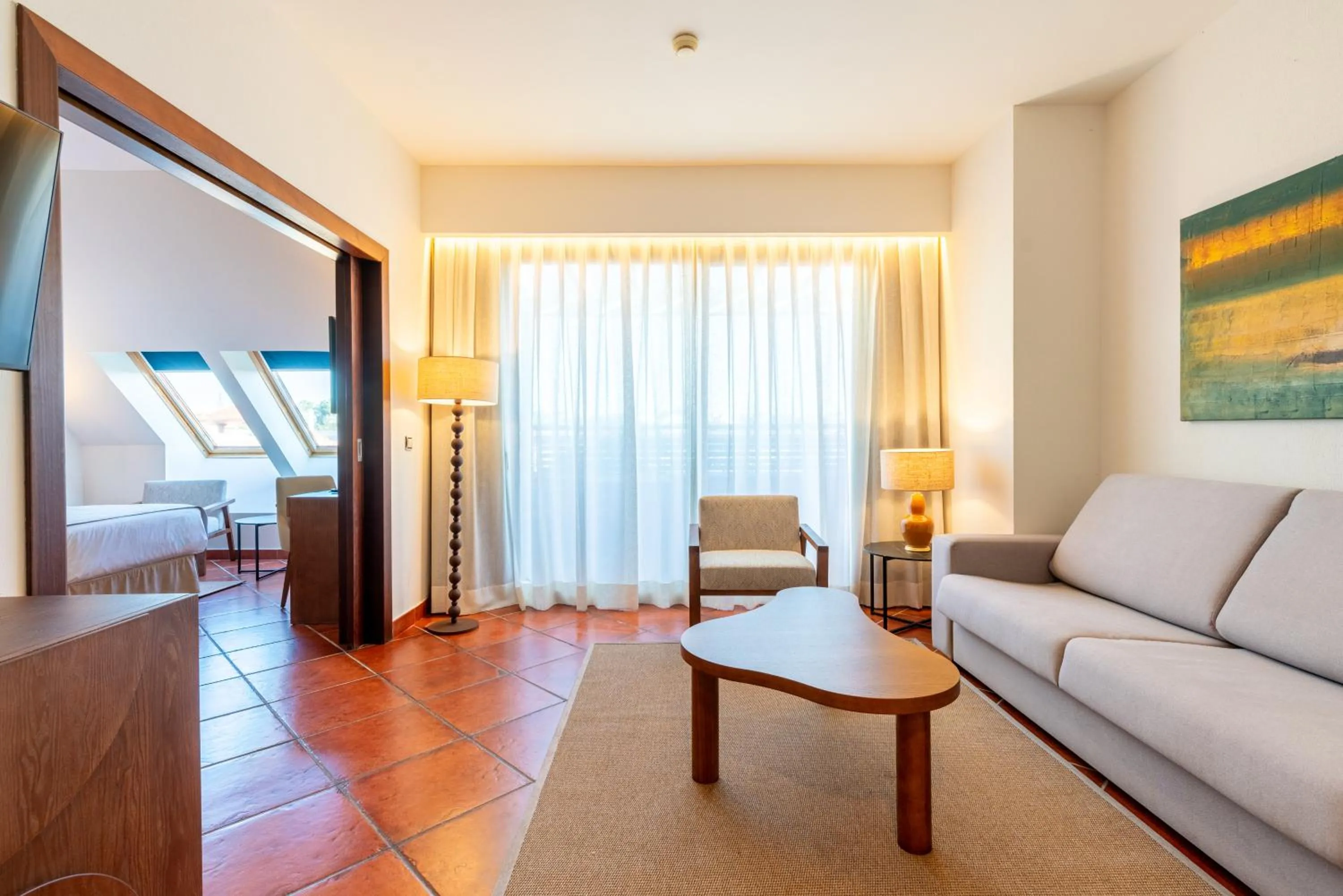 Living room in Puerto Antilla Grand Hotel