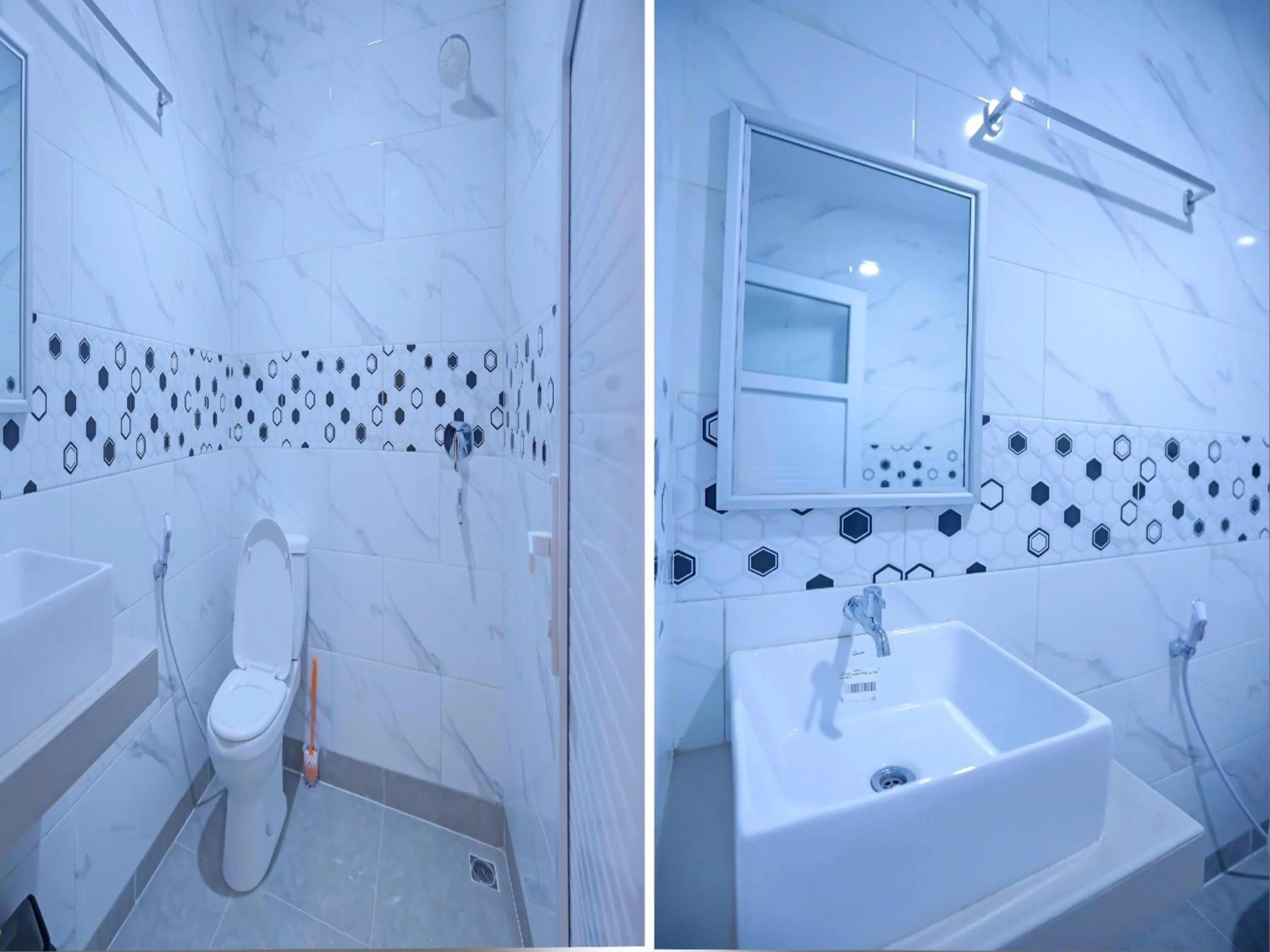 Bathroom in Capital O 92096 Kuala Ulee Lheue Residence Syariah