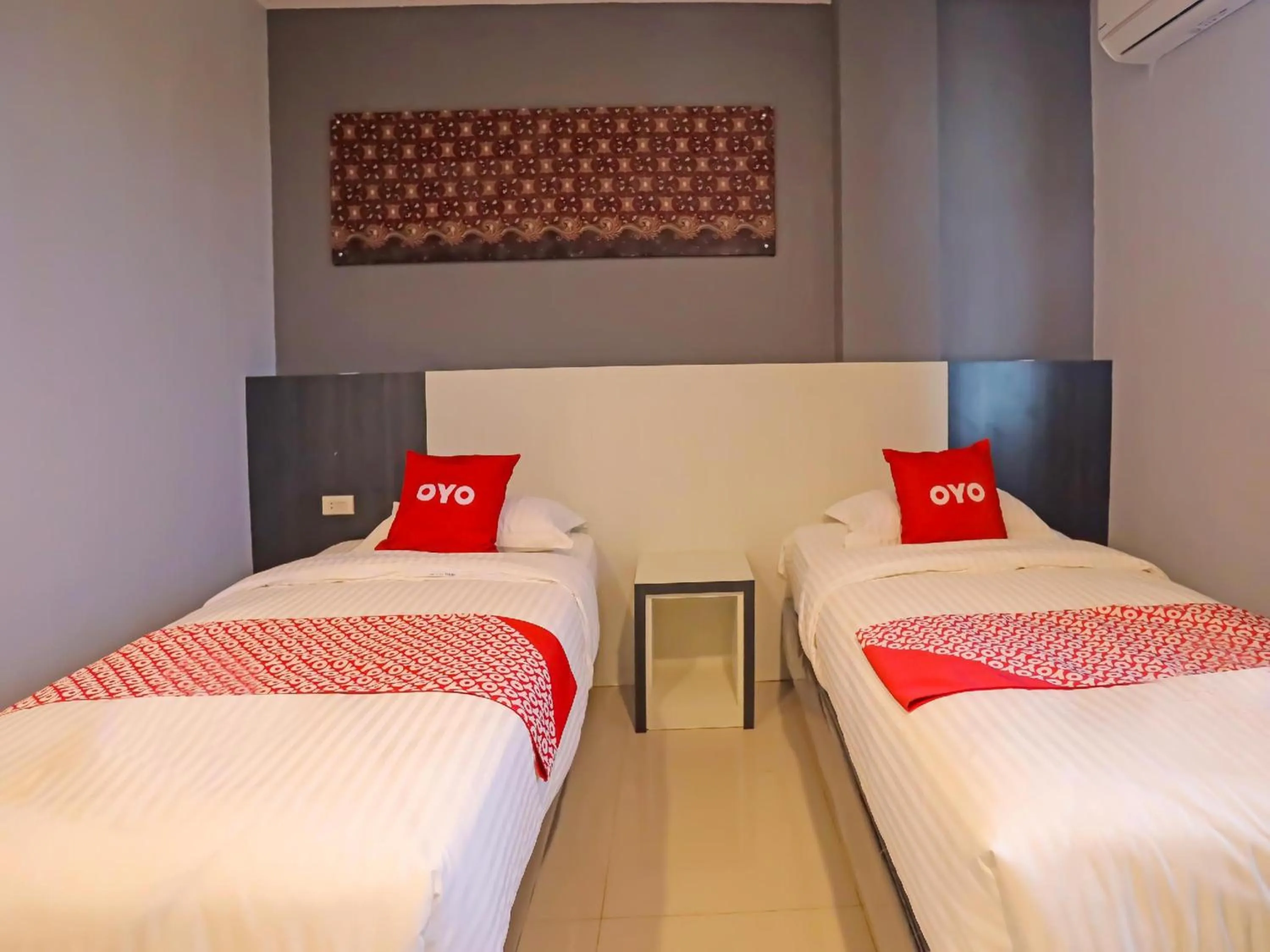 View (from property/room), Bed in Capital O 92096 Kuala Ulee Lheue Residence Syariah