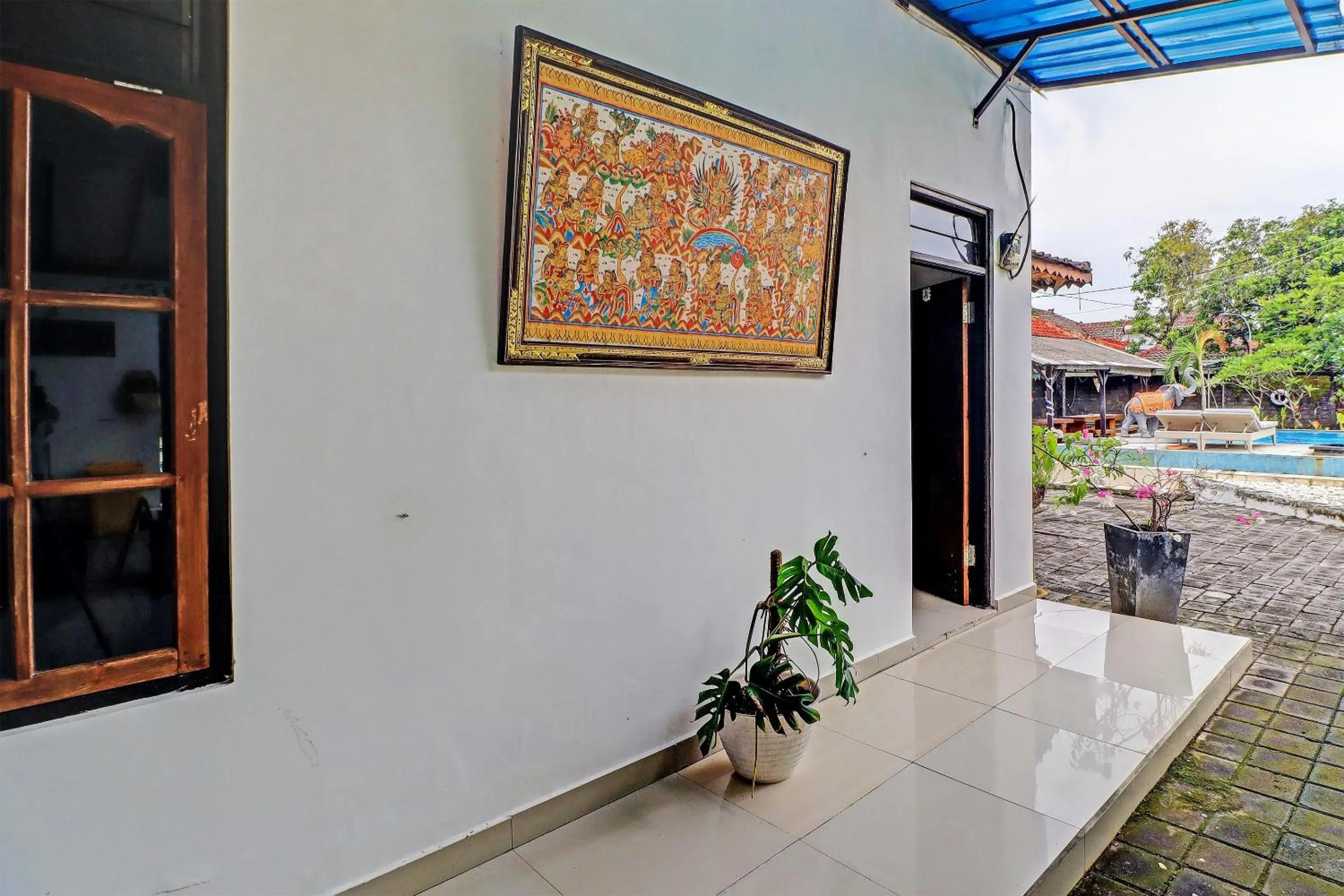 Lobby or reception in Capital O 92094 Hotel Kertha