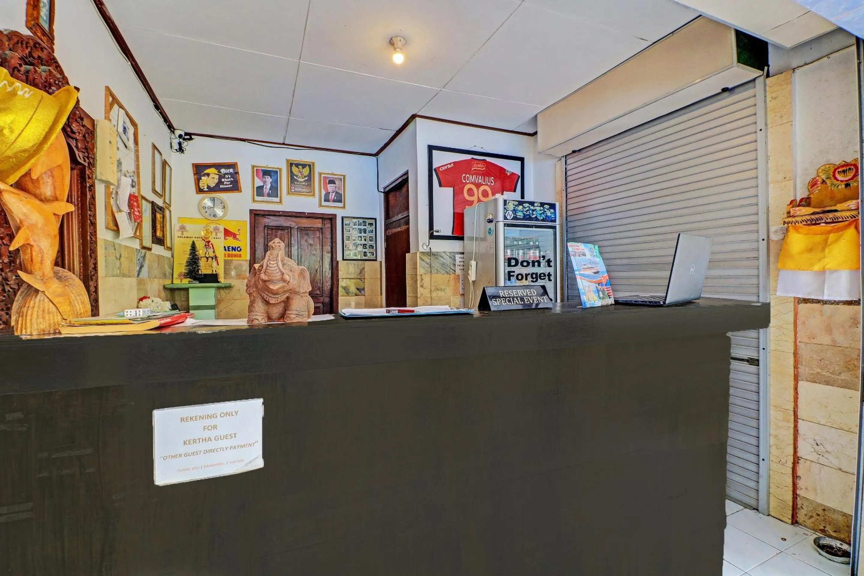 Lobby or reception in Capital O 92094 Hotel Kertha