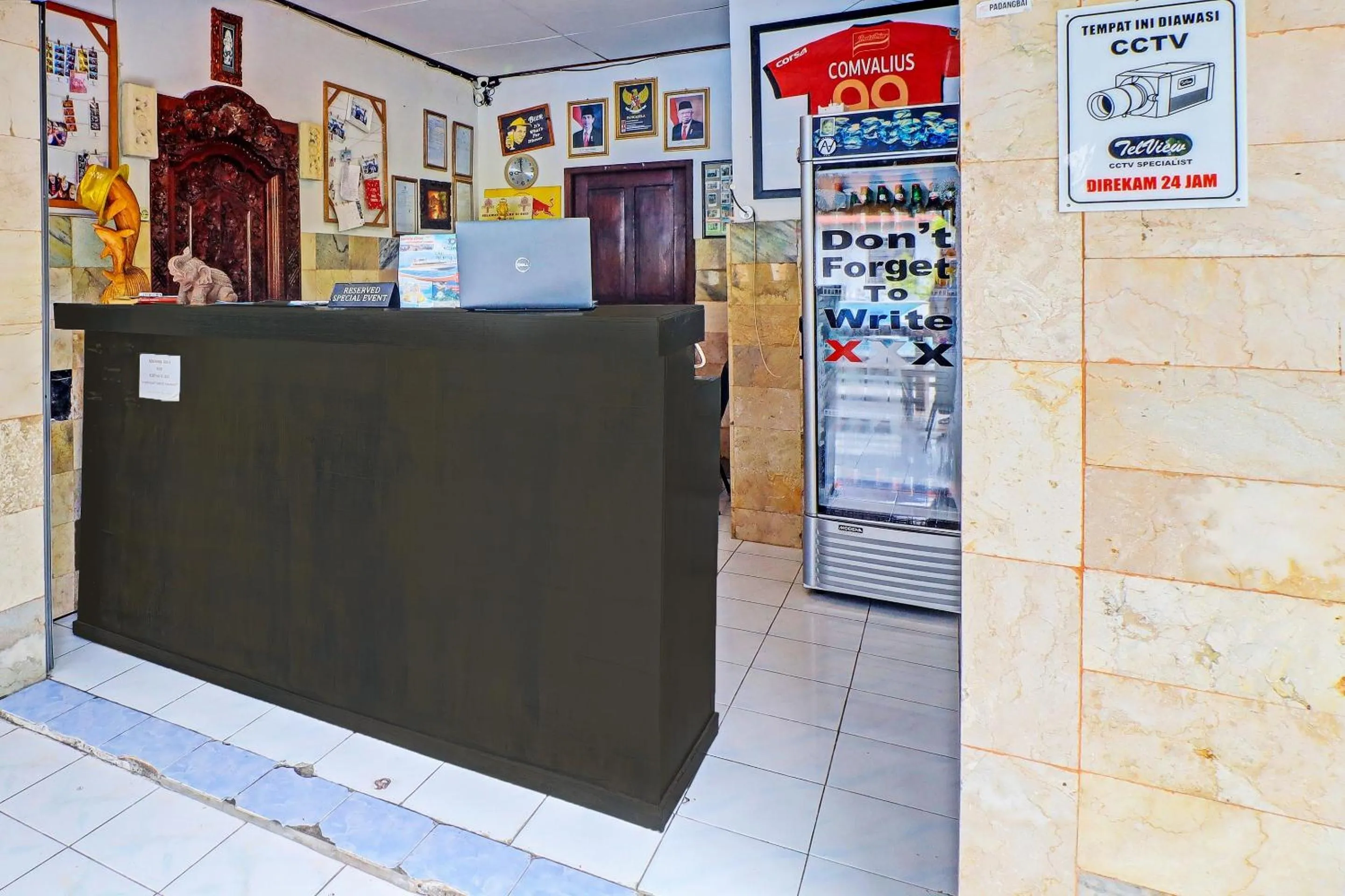 Lobby or reception in Capital O 92094 Hotel Kertha