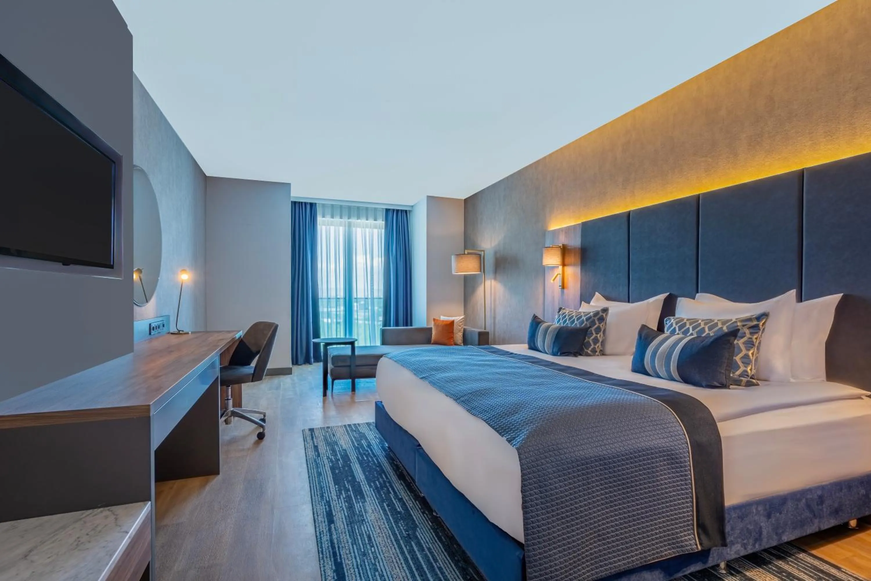 TV and multimedia, Bed in Wyndham Afyonkarahisar Thermal&Spa