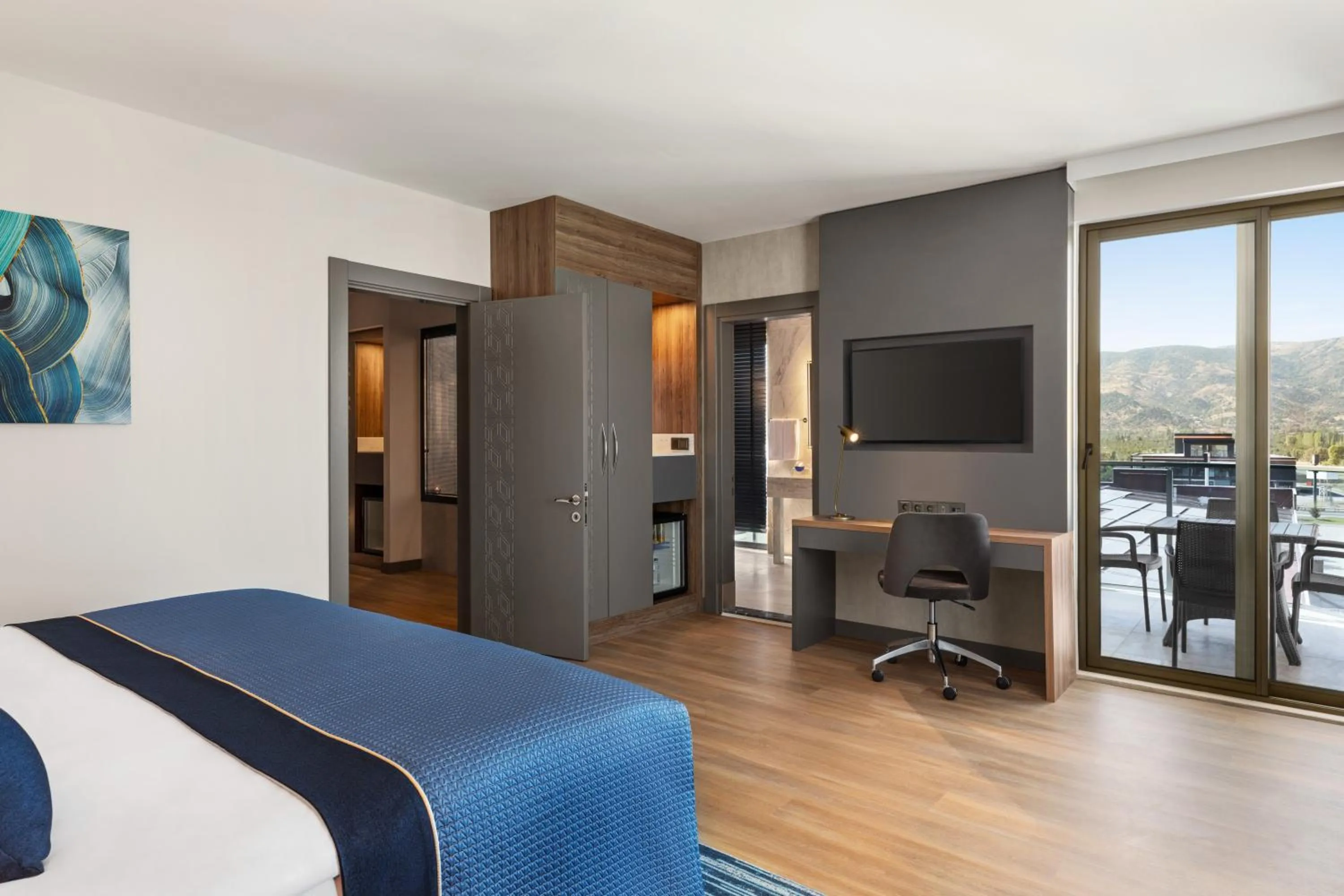 Area and facilities, Bed in Wyndham Afyonkarahisar Thermal&Spa