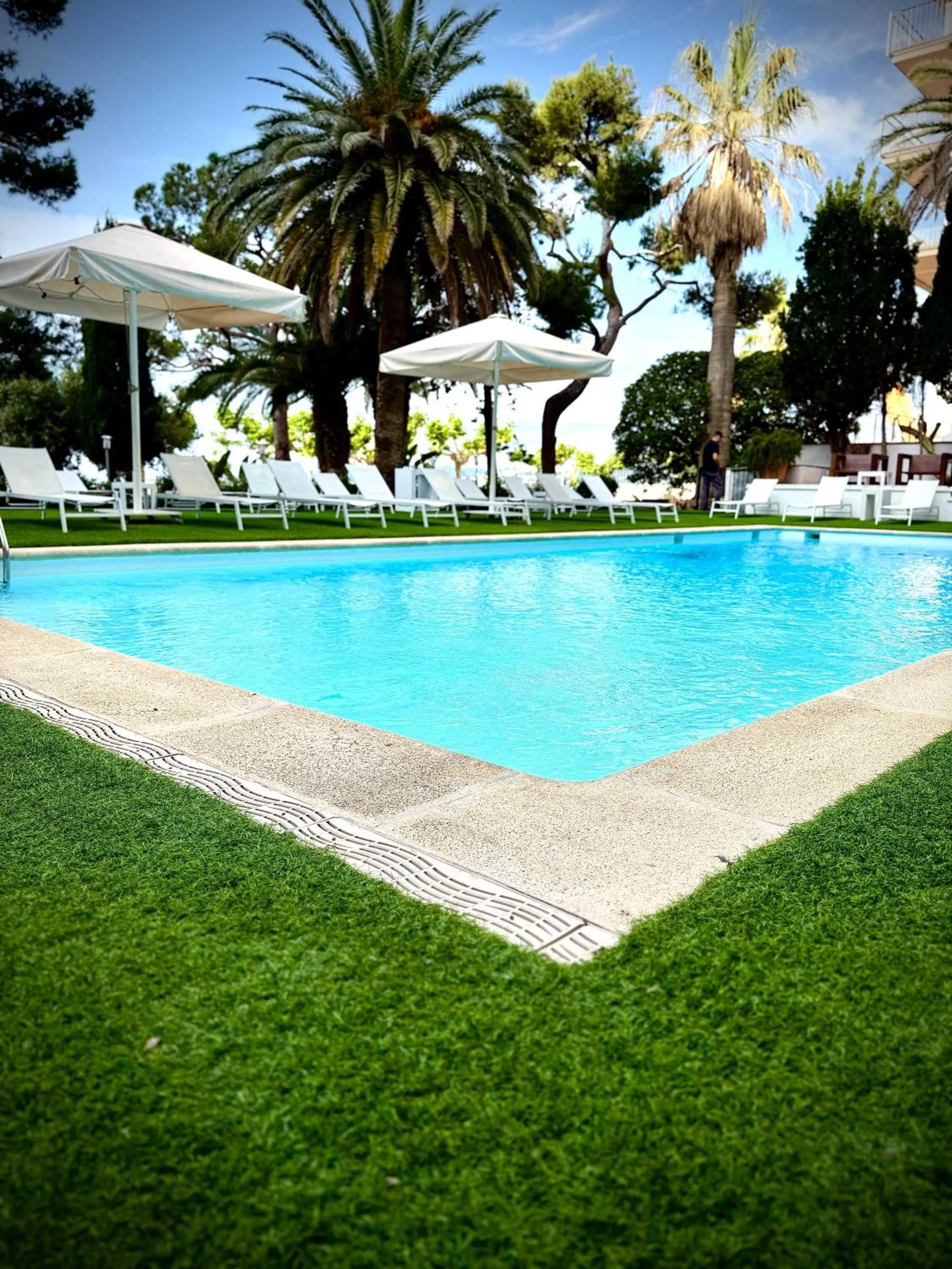 Swimming pool in Hotel Trias