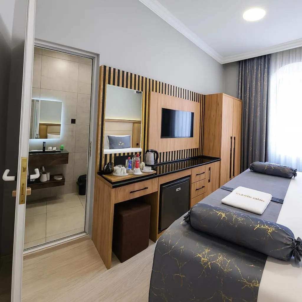 Bed in Old City Ganja